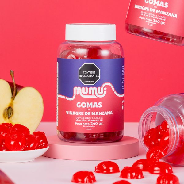 GOMAS DE VINAGRE DE MANZANA