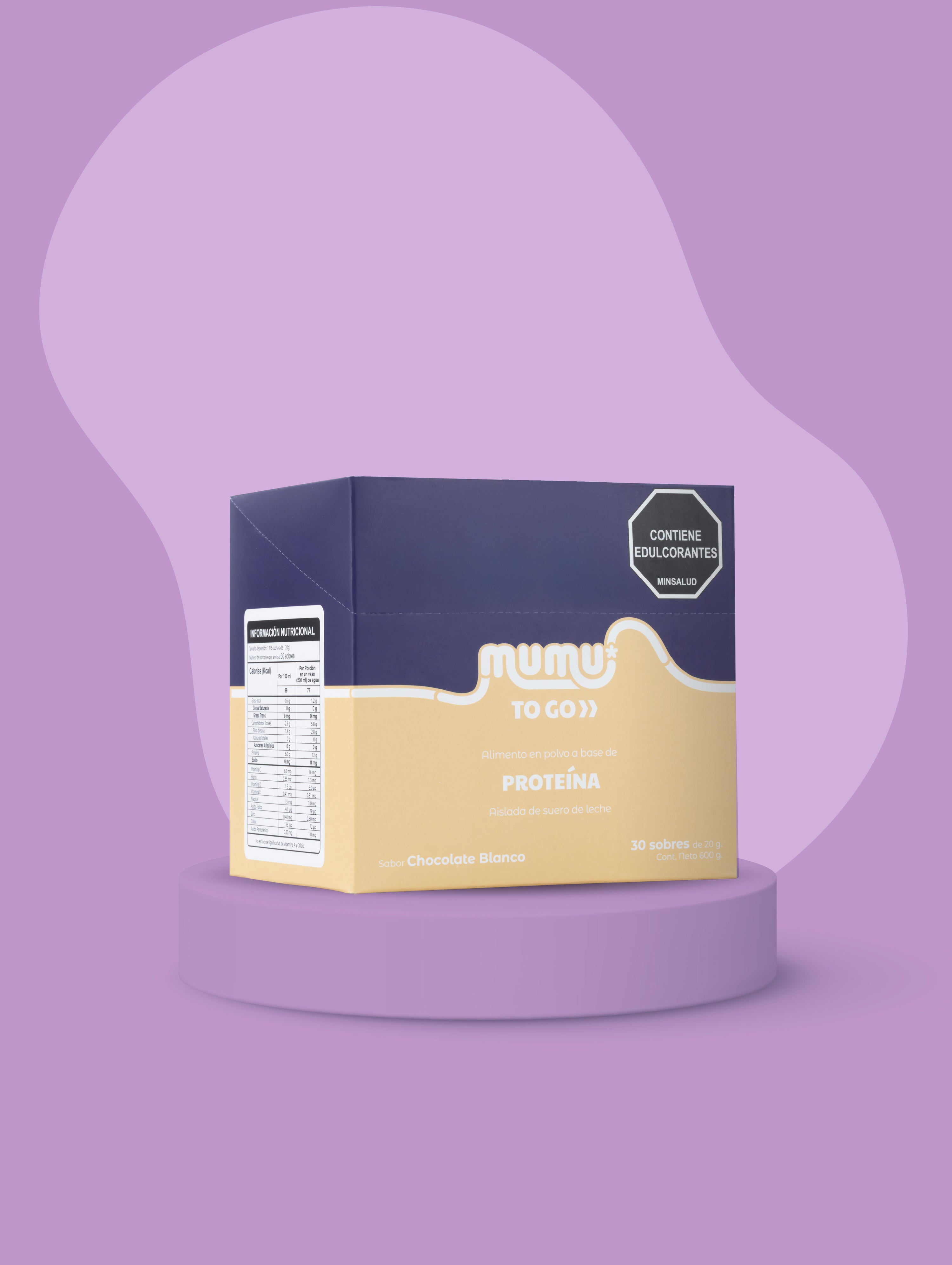 MUMU TO GO - PROTEÍNA EN POLVO