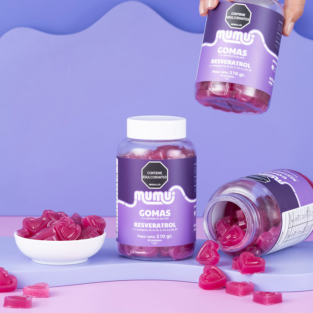 GOMAS DE RESVERATROL