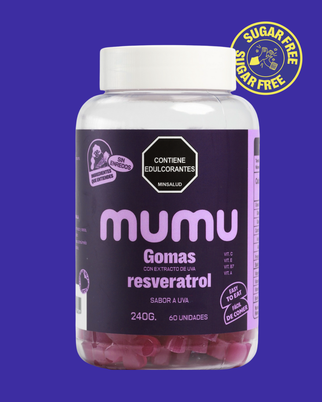 GOMAS DE RESVERATROL