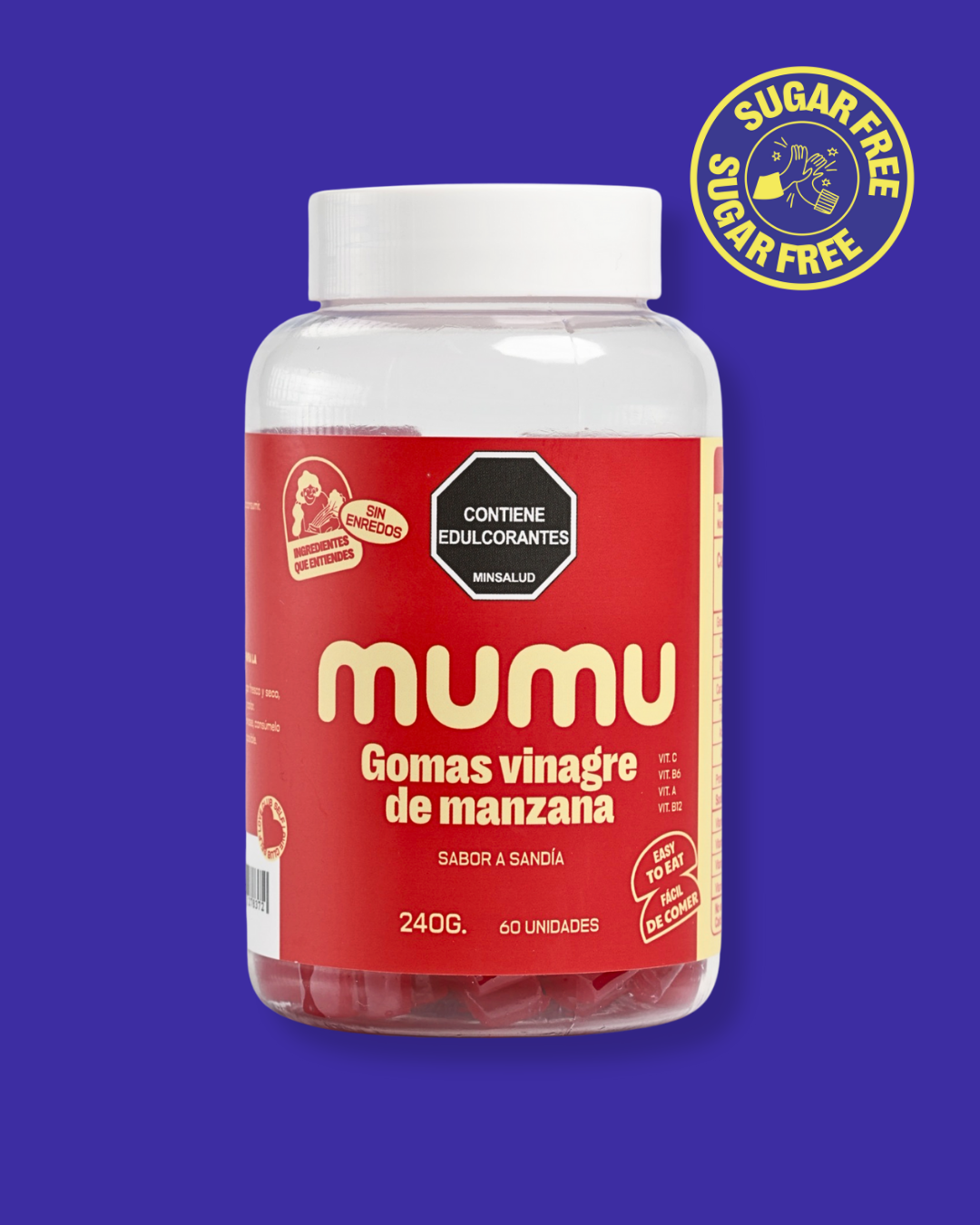 GOMAS DE VINAGRE DE MANZANA