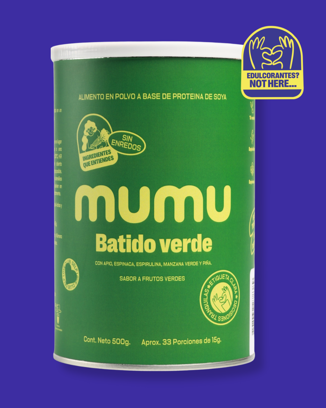 BATIDO VERDE EN POLVO