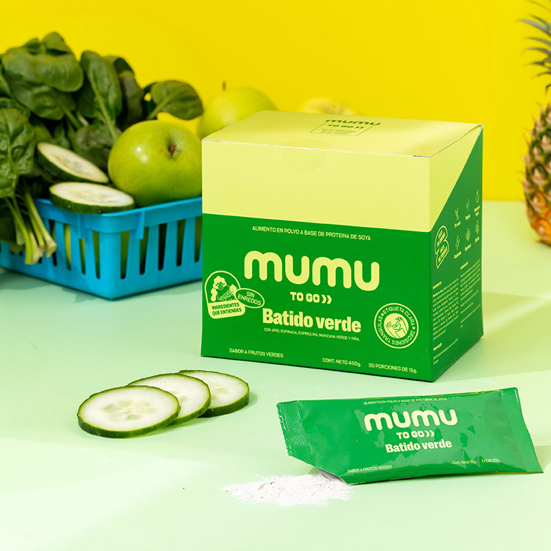 MUMU TO GO – BATIDO VERDE EN POLVO - MUMUVERSARIO