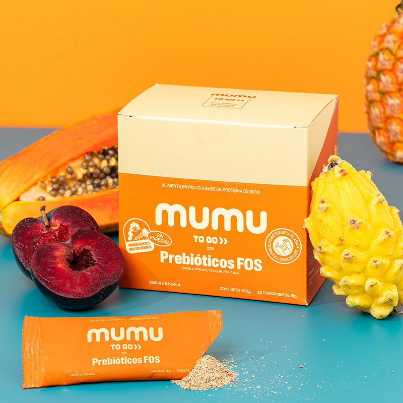 MUMU TO GO - FIBRA CON PREBIÓTICO FOS - MUMUVERSARIO