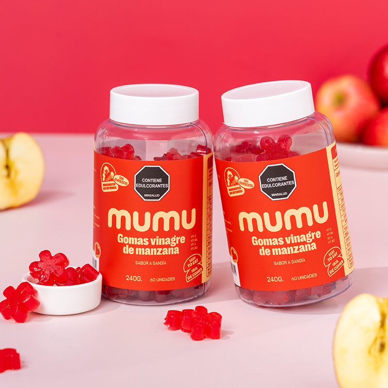 GOMAS DE VINAGRE DE MANZANA - MUMUVERSARIO