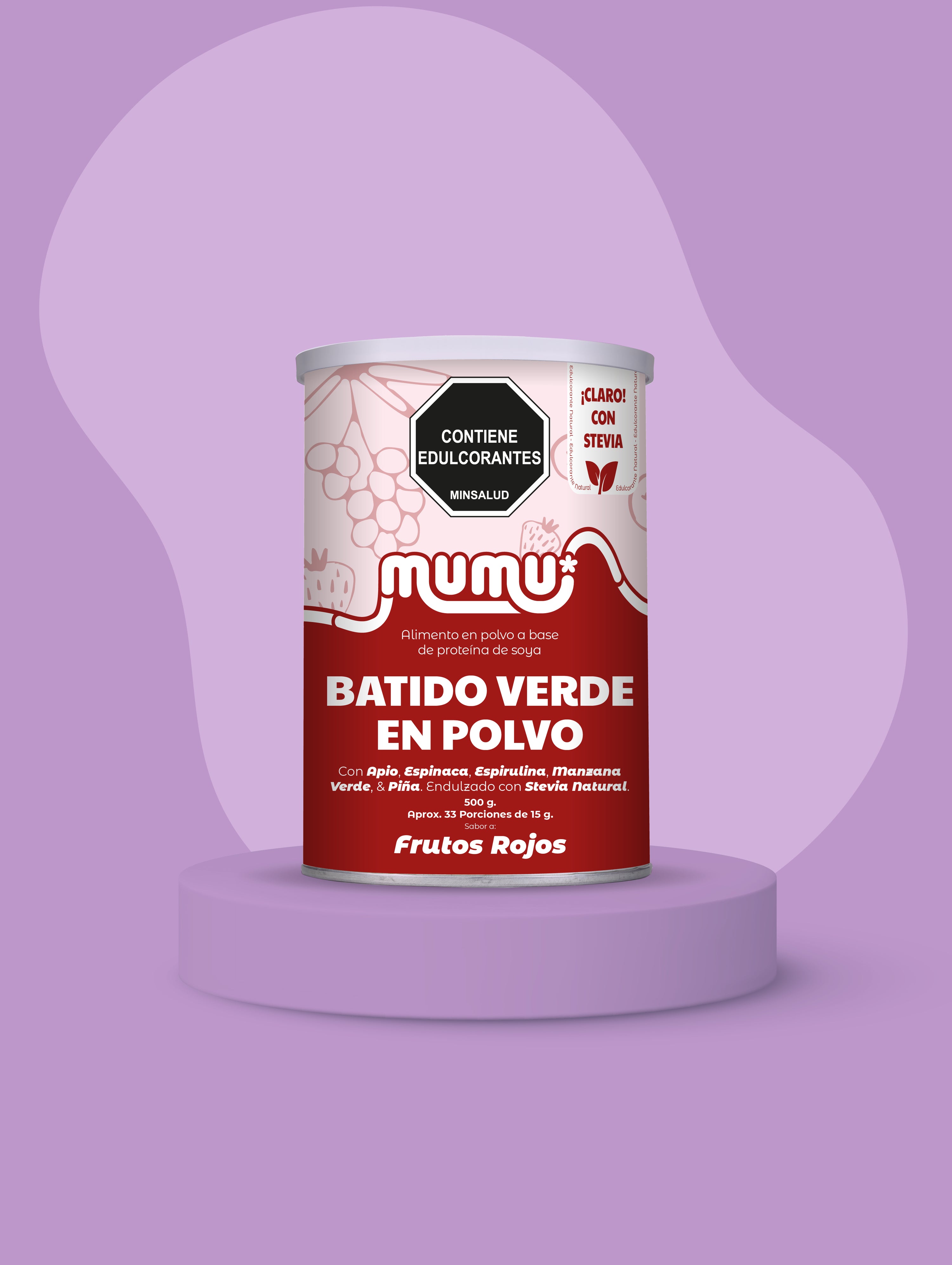 BATIDO VERDE EN POLVO - SABORES ESPECIALES