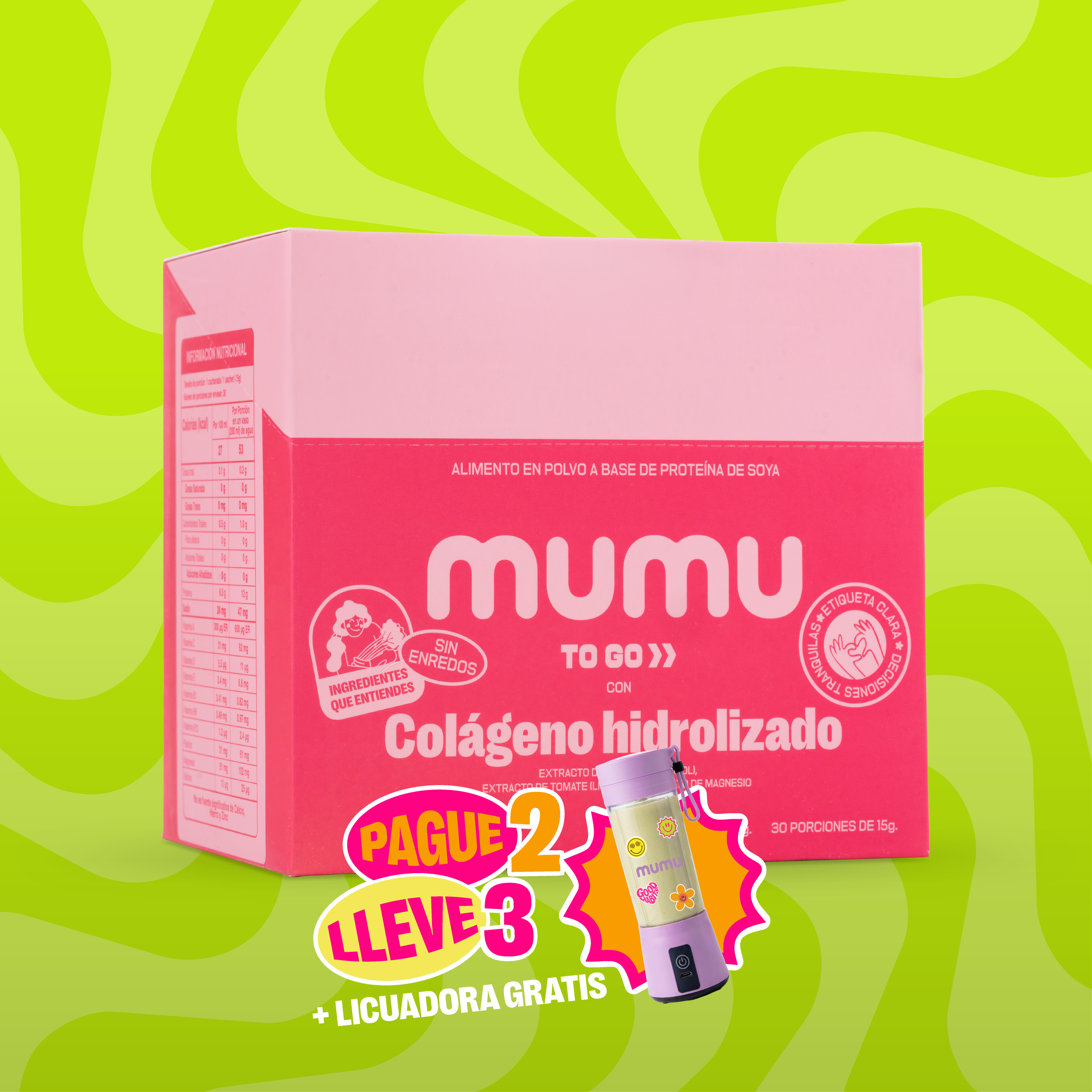 MUMU TO GO - COLÁGENO HIDROLIZADO - MUMUVERSARIO