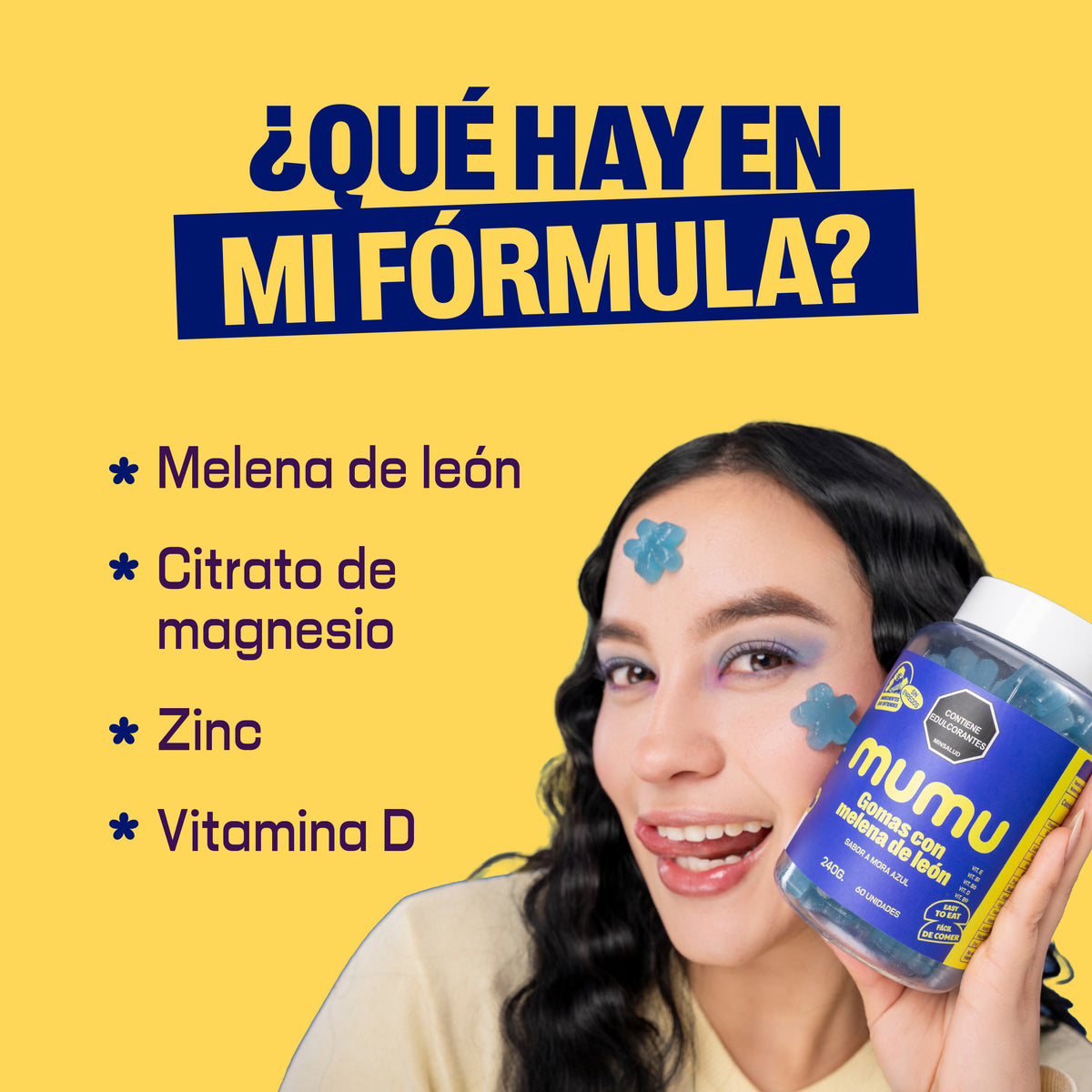 Gomas de melena de león