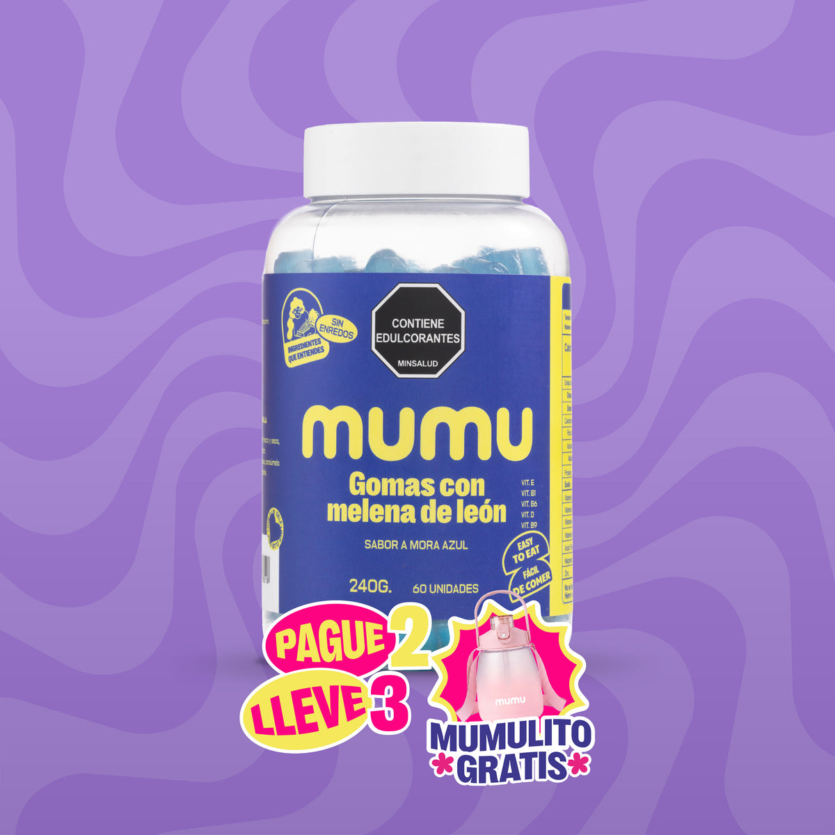 GOMAS DE MELENA DE LEON - MUMUVERSARIO