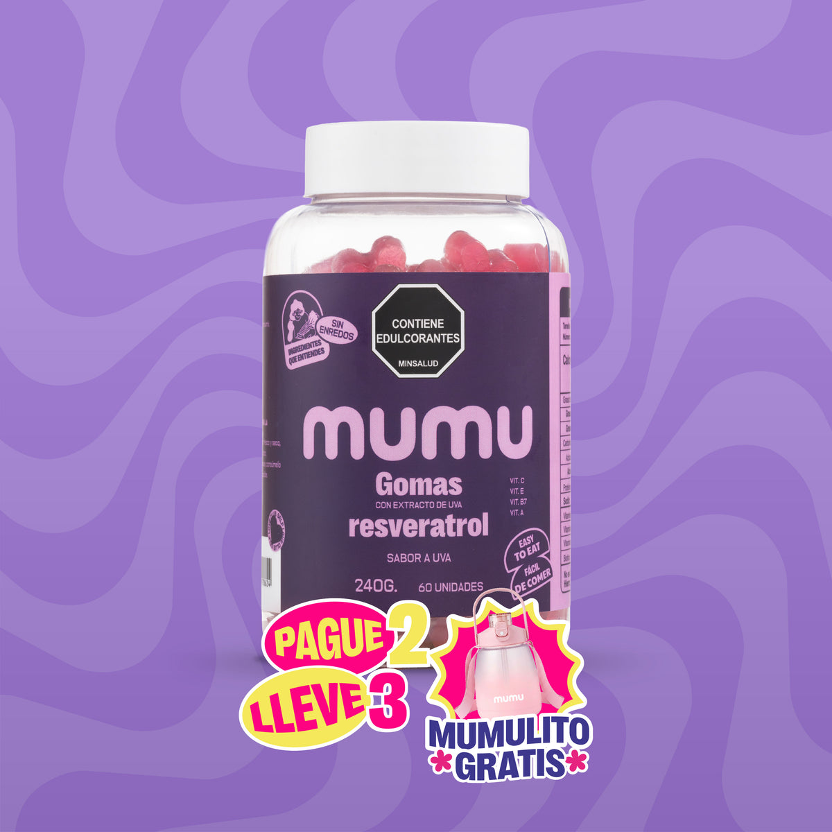 GOMAS DE RESVERATROL - MUMUVERSARIO