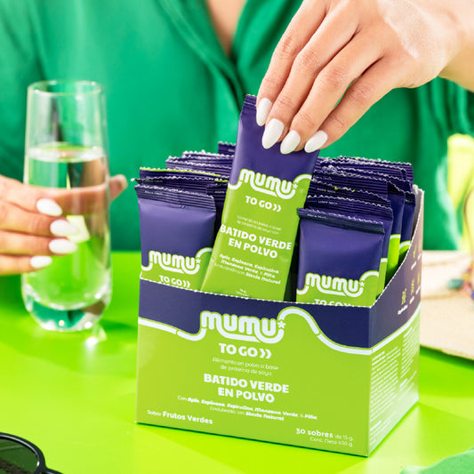 MUMU TO GO – BATIDO VERDE EN POLVO