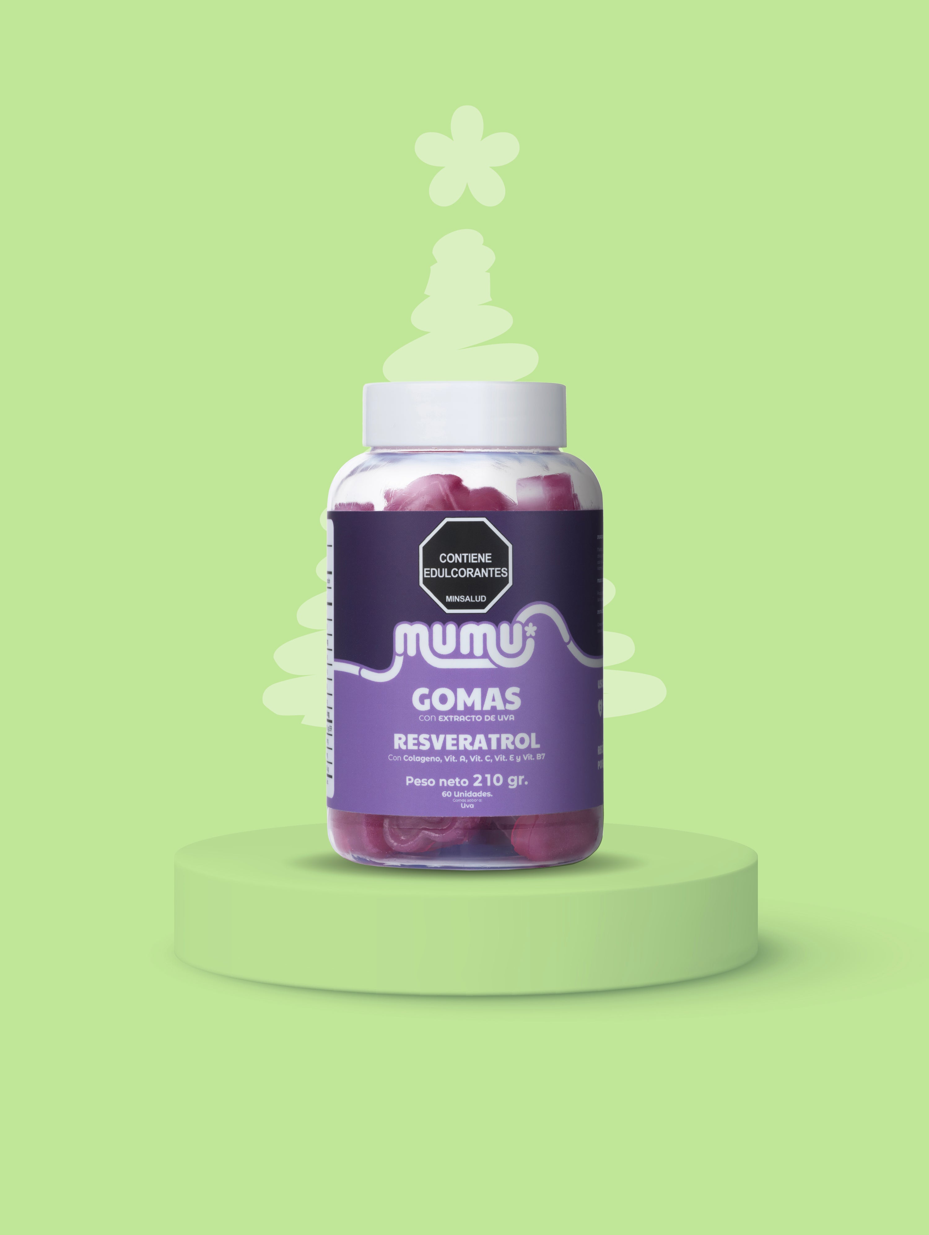 GOMAS DE RESVERATROL