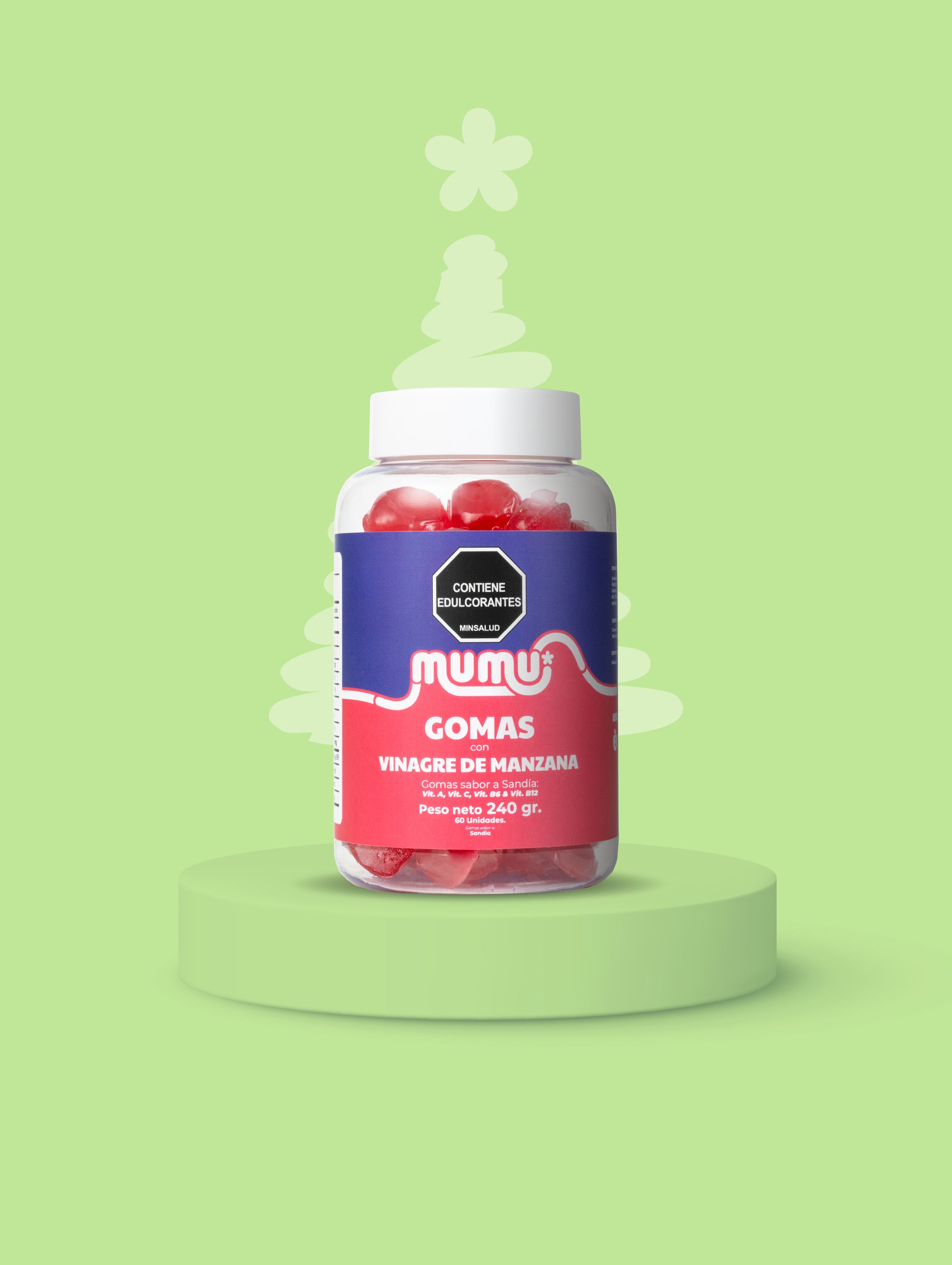 GOMAS DE VINAGRE DE MANZANA