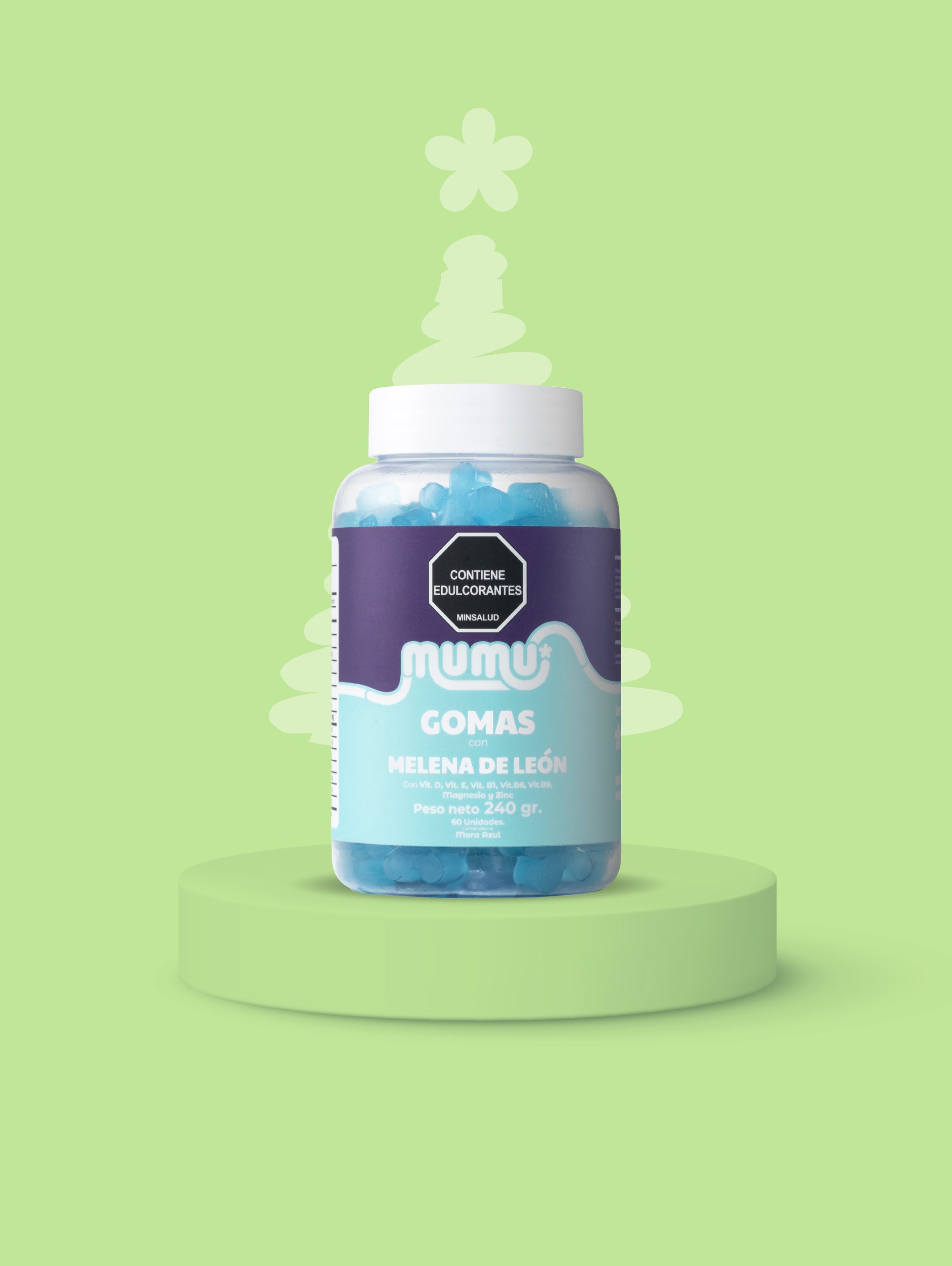 GOMAS DE MELENA DE LEON