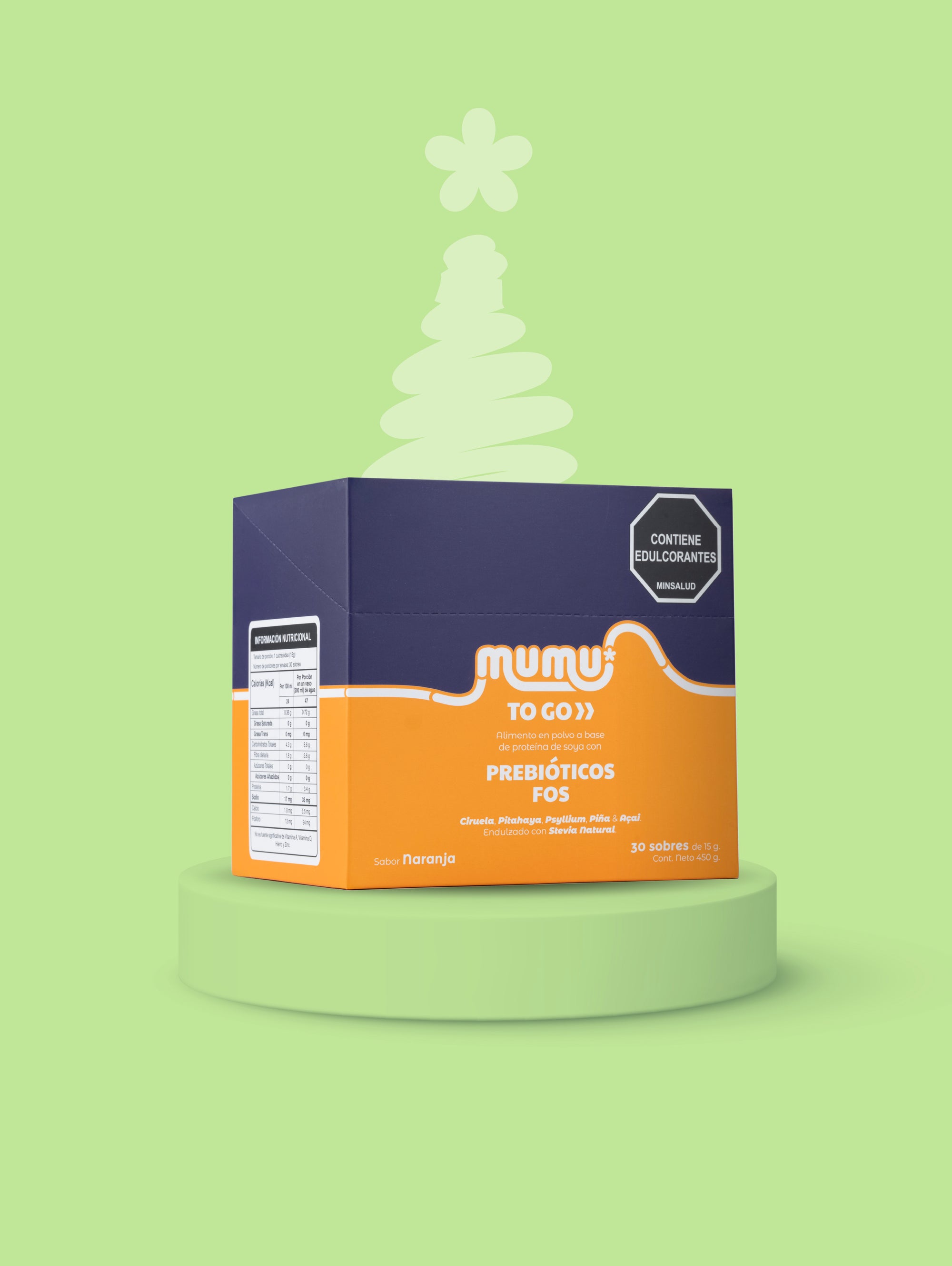 MUMU TO GO - FIBRA CON PREBIÓTICO FOS
