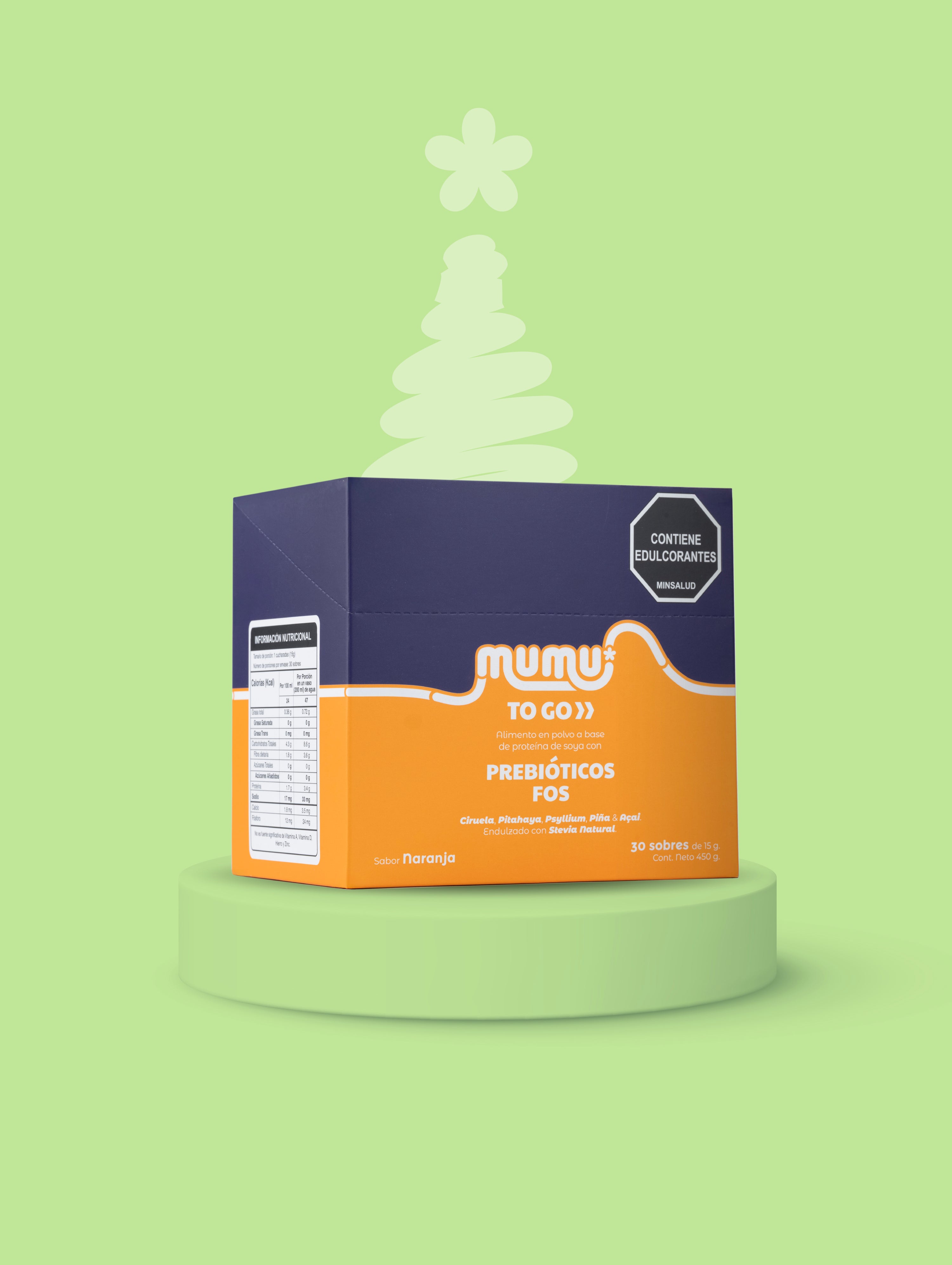 MUMU TO GO - FIBRA CON PREBIÓTICO FOS