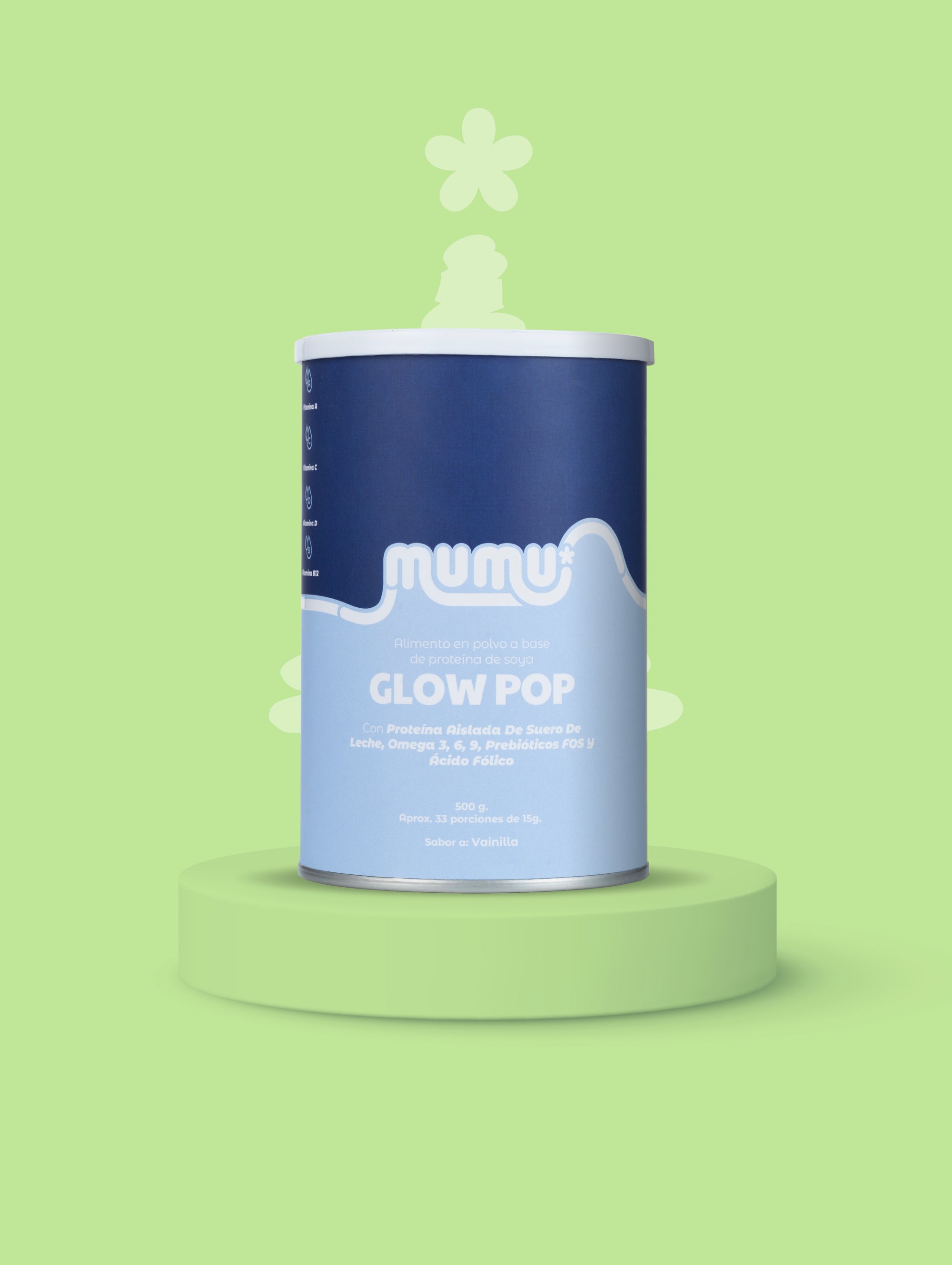 GLOW POP - MULTIVITAMÍNICO PARA MAMÁS GESTANTES Y LACTANTES