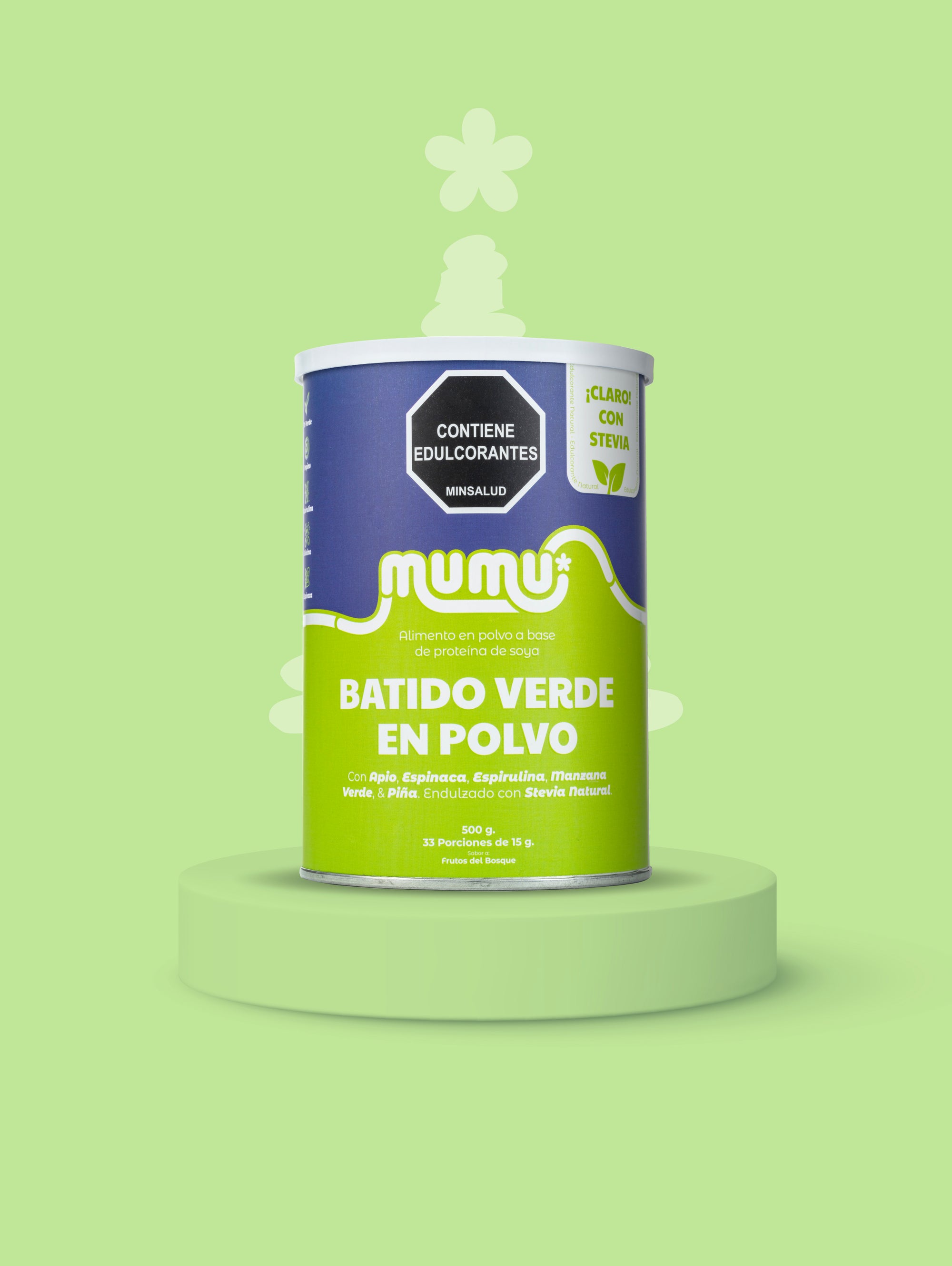 BATIDO VERDE EN POLVO