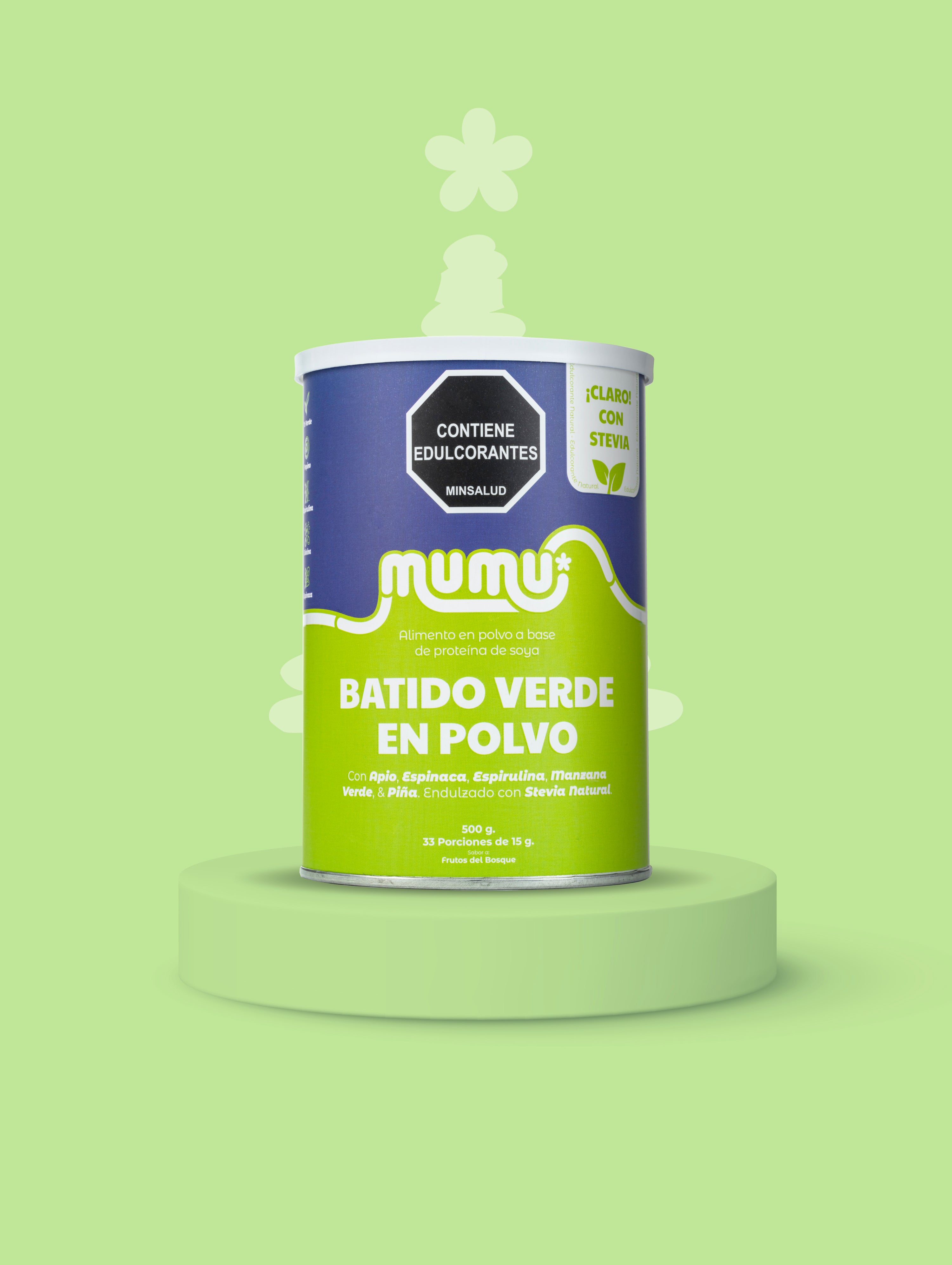 BATIDO VERDE EN POLVO