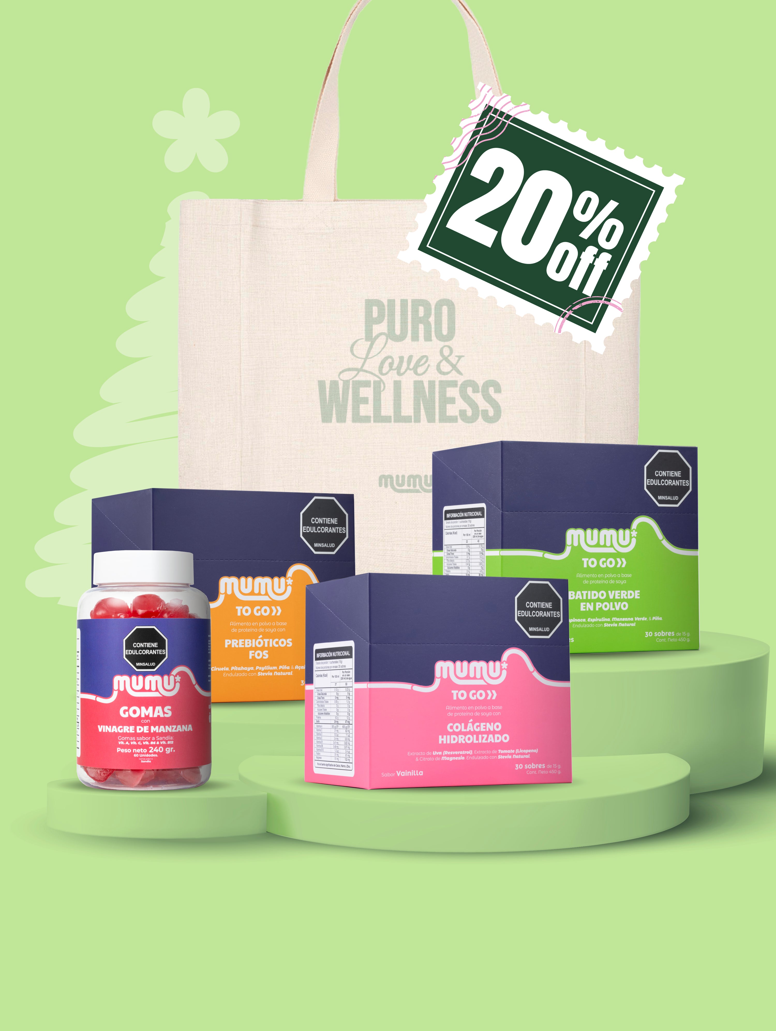 MUMU TO GO RENUEVA (Colágeno Vainilla)