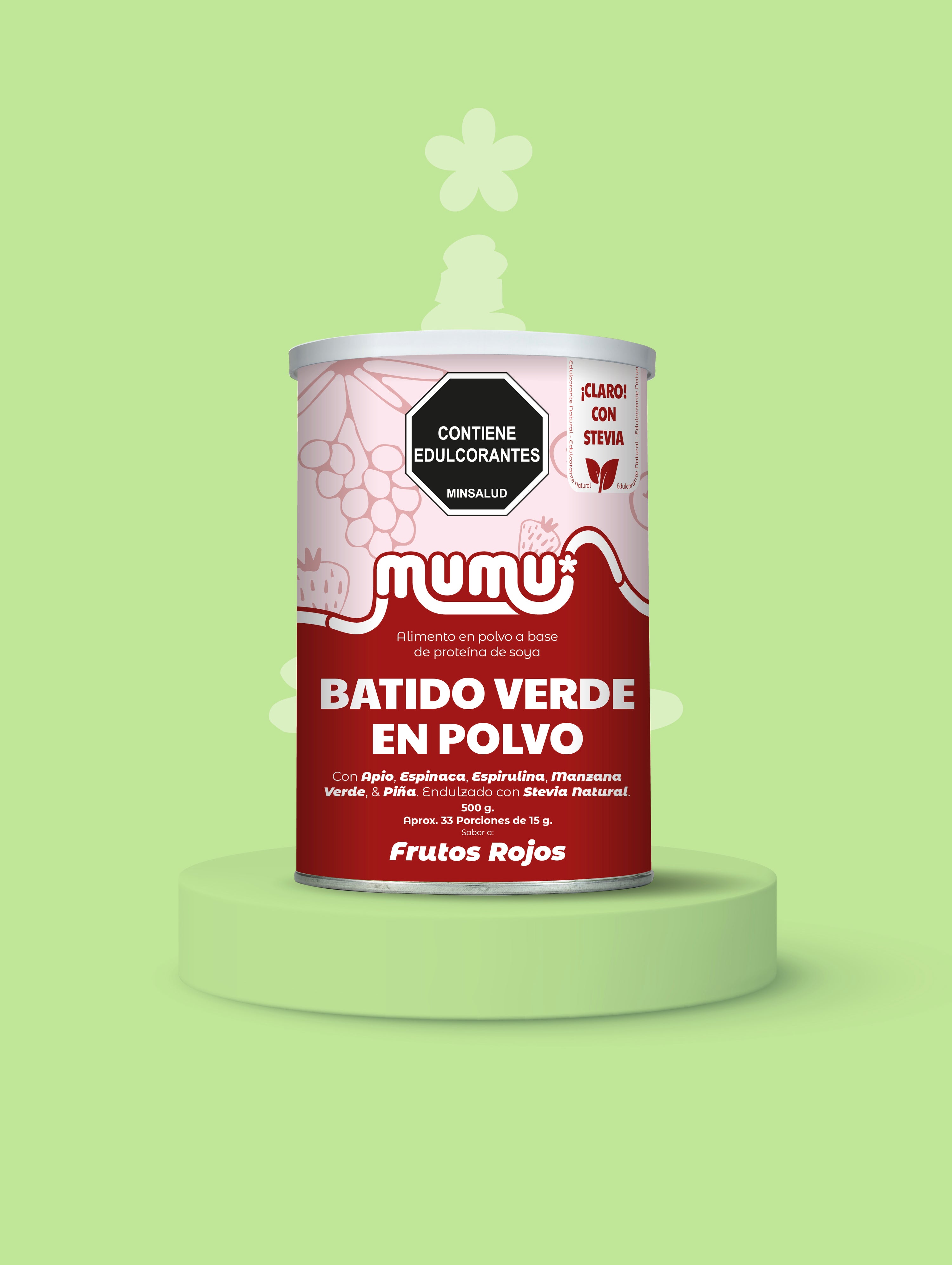 BATIDO VERDE EN POLVO