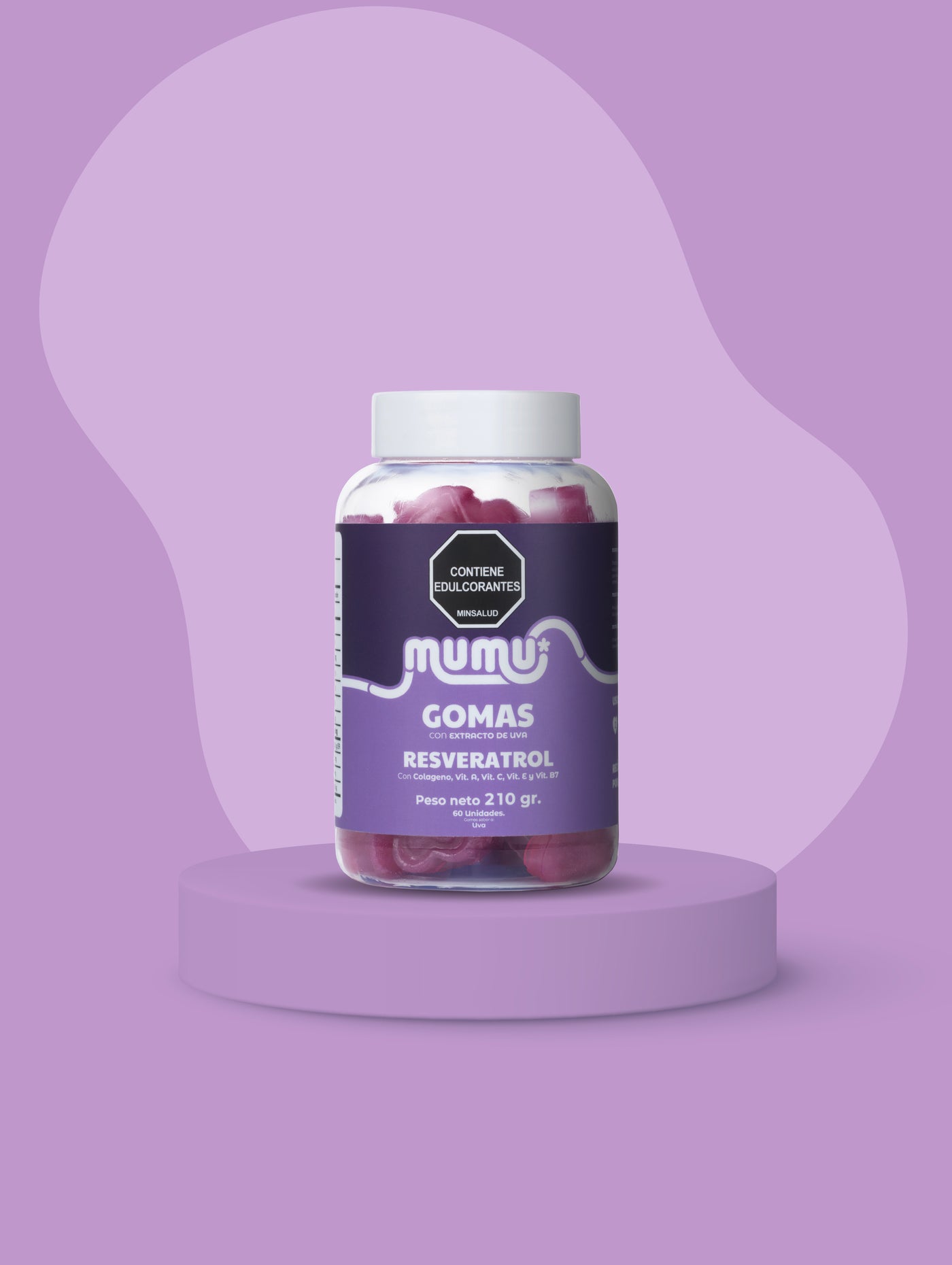 GOMAS DE RESVERATROL