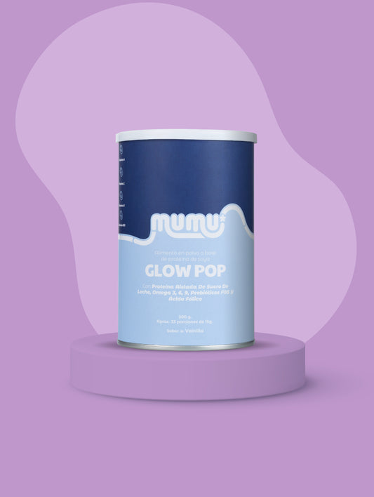 GLOW POP - MULTIVITAMÍNICO PARA MAMÁS GESTANTES Y LACTANTES