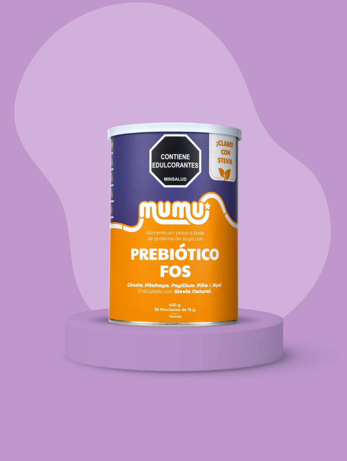 FIBRA CON PREBIÓTICO FOS