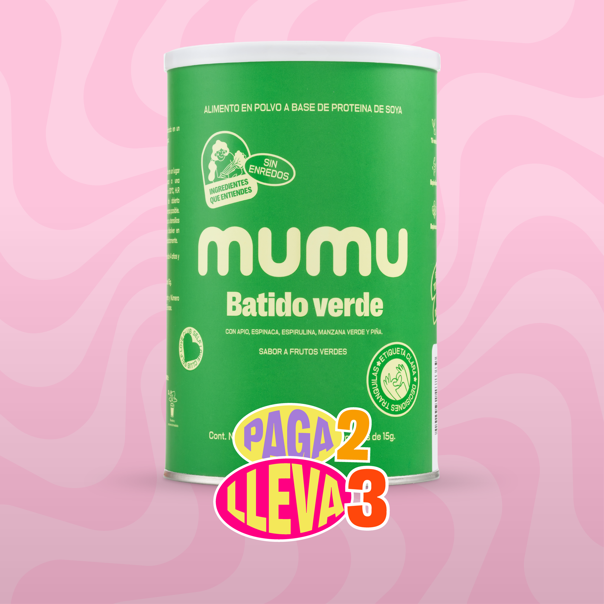 BATIDO VERDE EN POLVO - MUMUVERSARIO