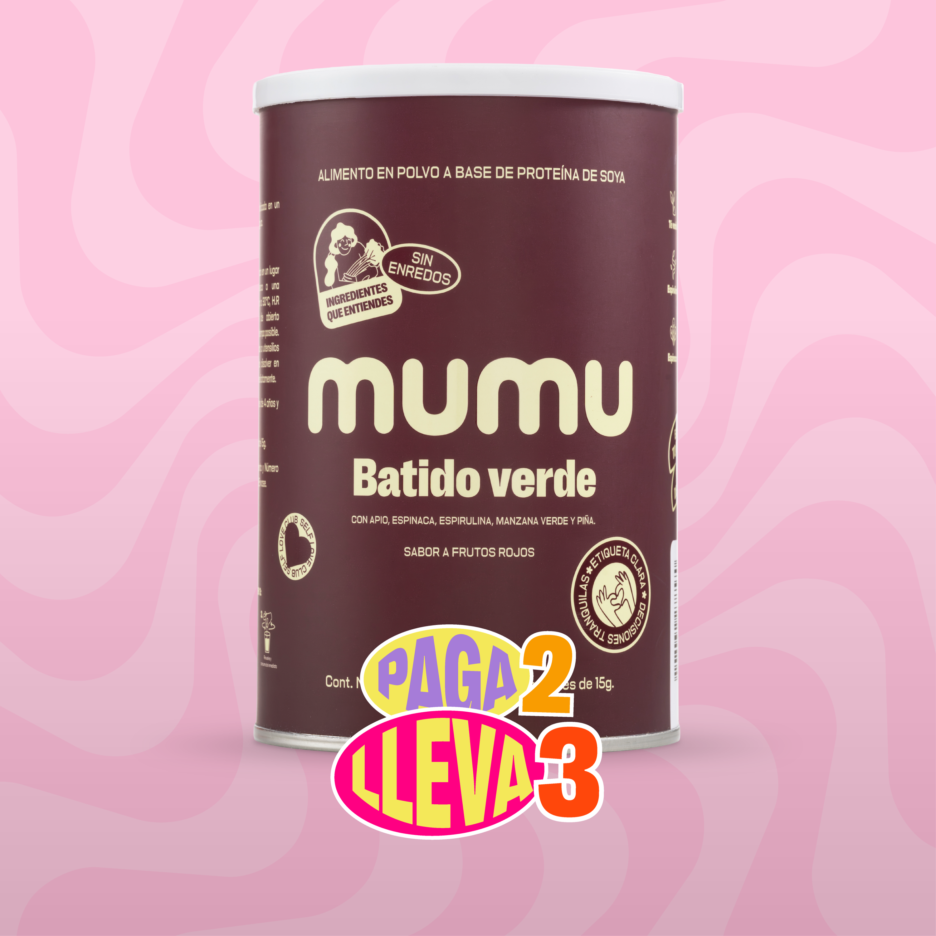 BATIDO VERDE EN POLVO - MUMUVERSARIO