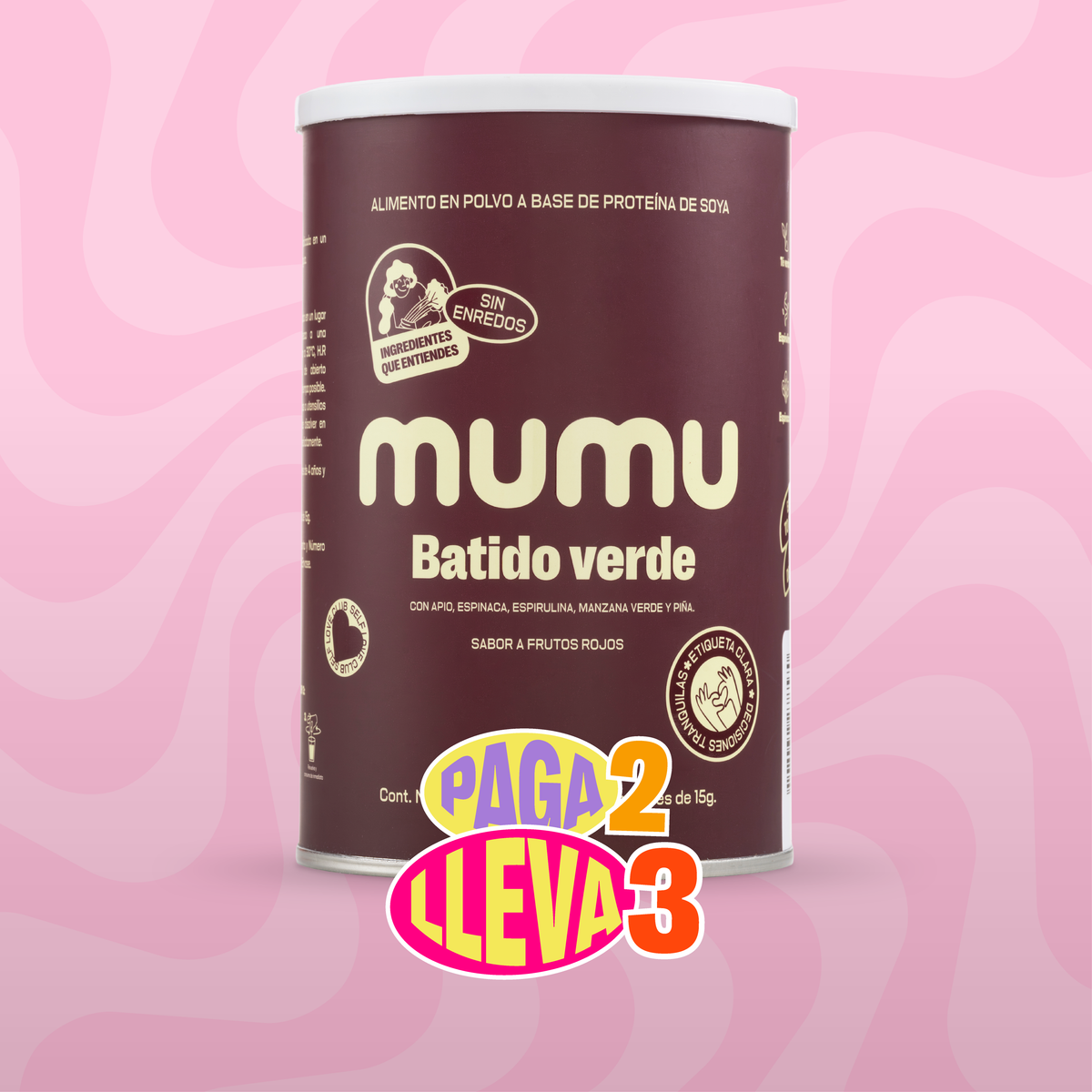 BATIDO VERDE EN POLVO - MUMUVERSARIO