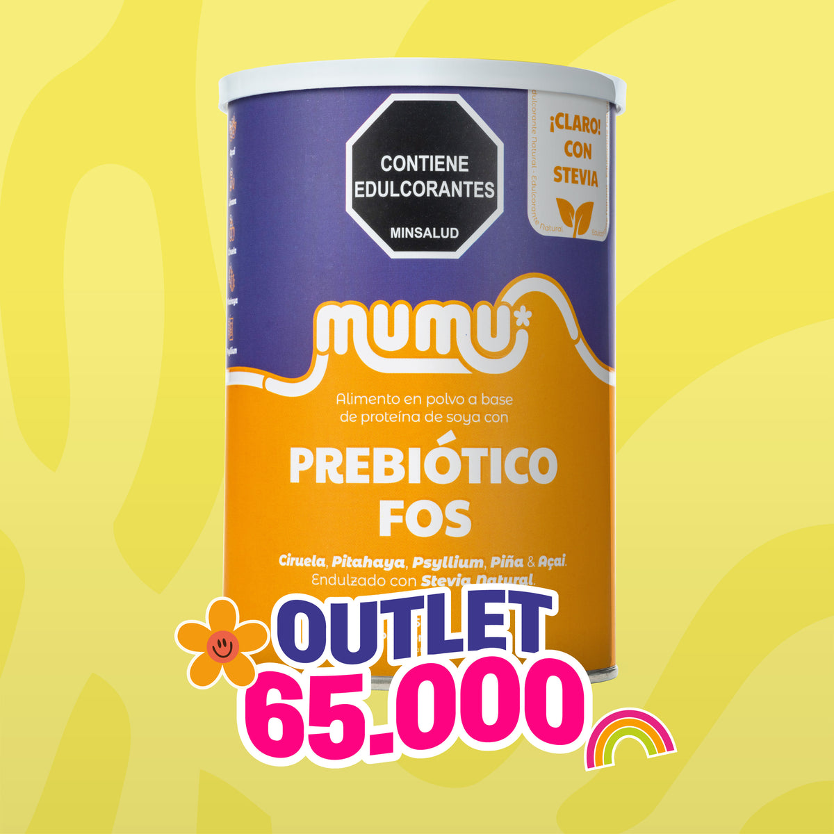 FIBRA CON PREBIÓTICO FOS - OUTLET