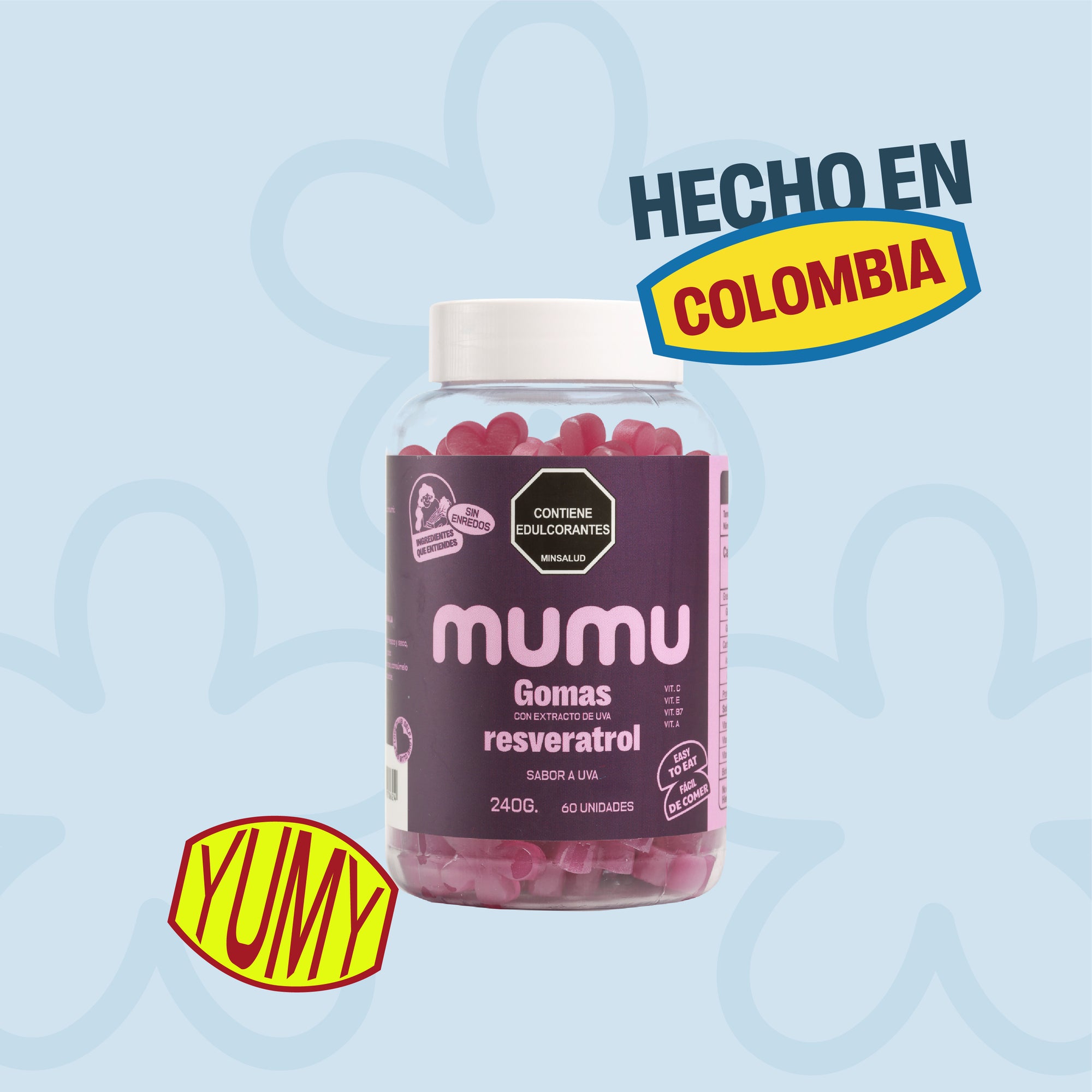 GOMAS DE RESVERATROL