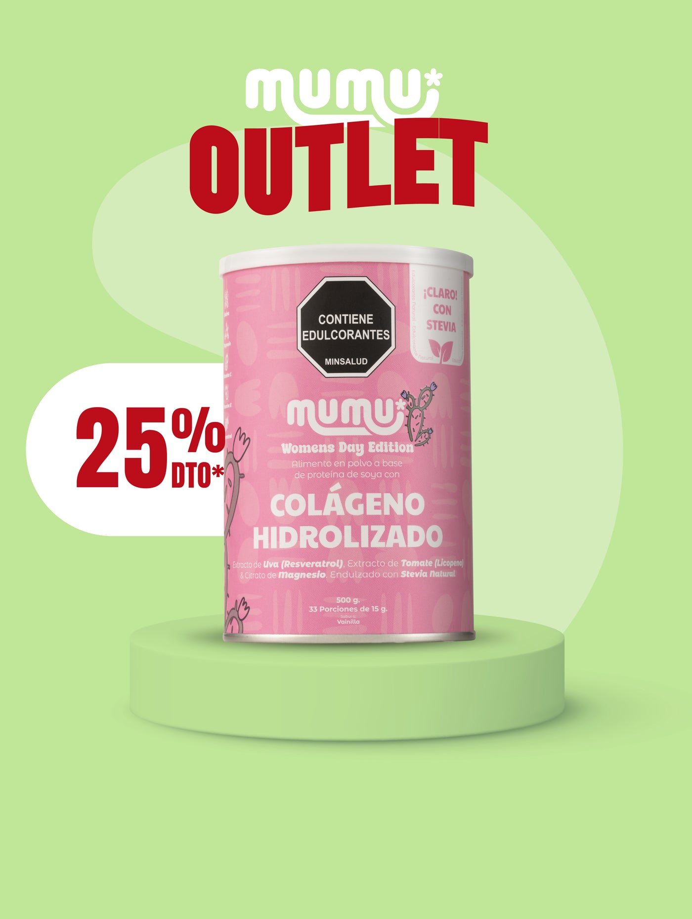 OUTLET - COLÁGENO HIDROLIZADO VAINILLA