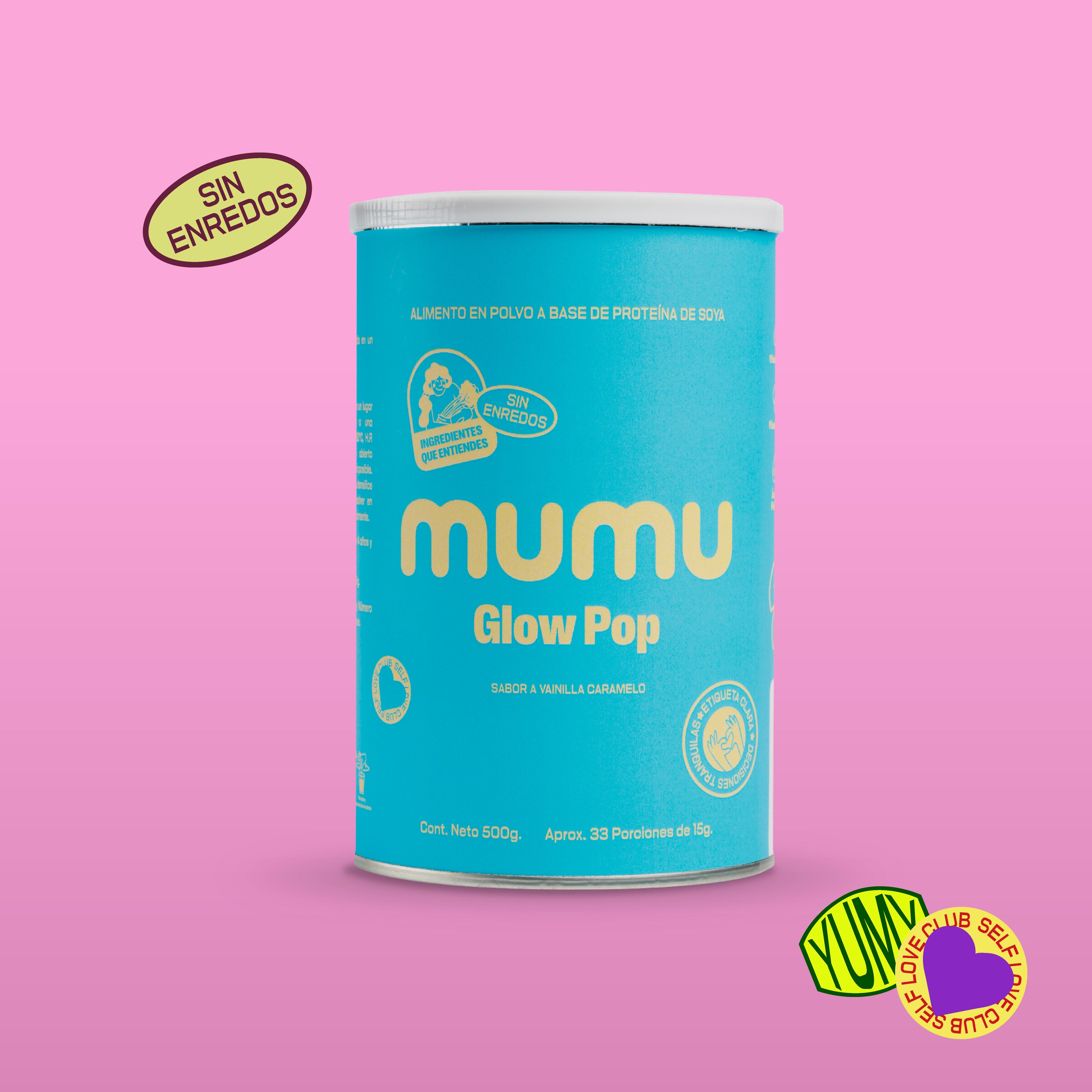 GLOW POP - MULTIVITAMÍNICO PARA MAMÁS GESTANTES Y LACTANTES