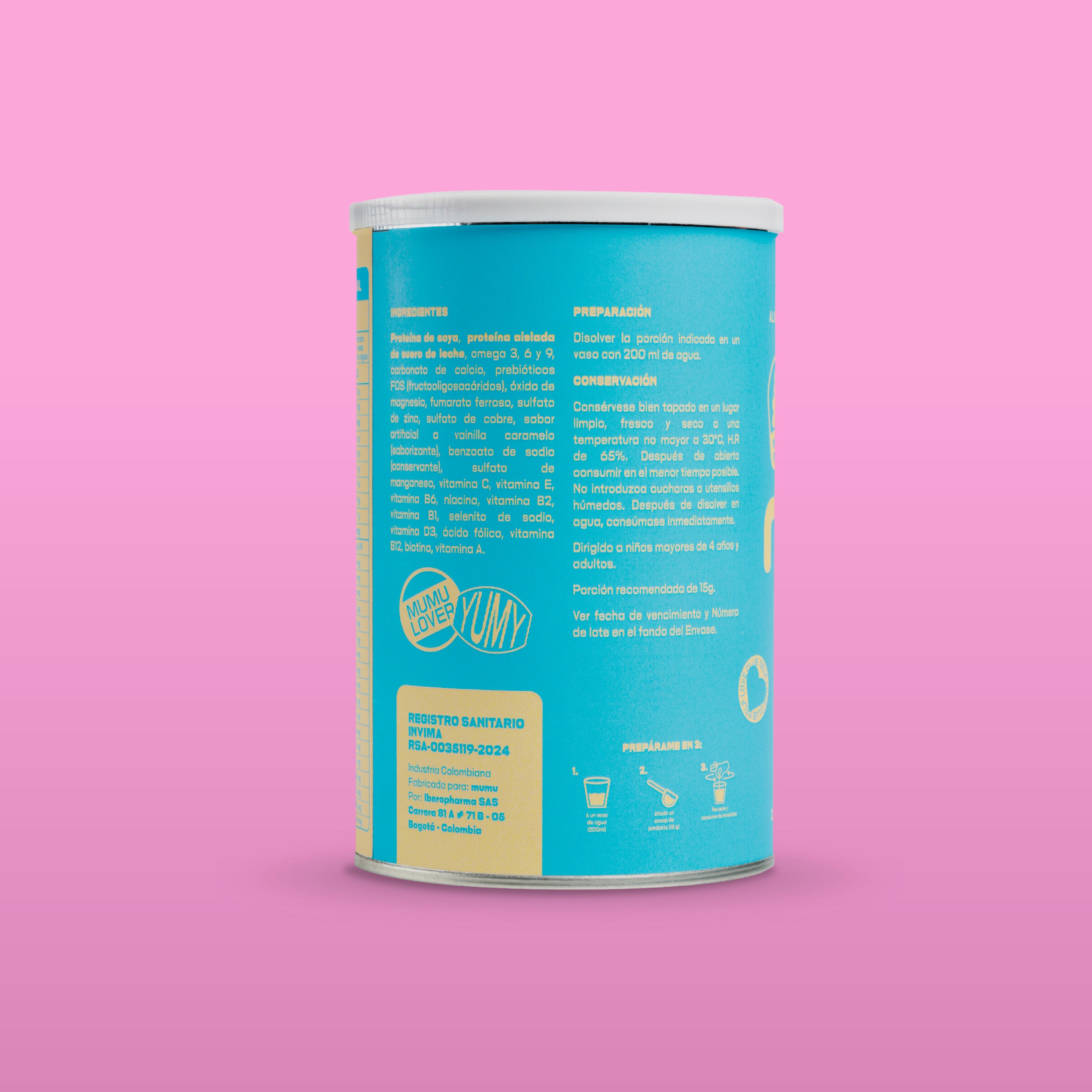 GLOW POP - MULTIVITAMÍNICO PARA MAMÁS GESTANTES Y LACTANTES