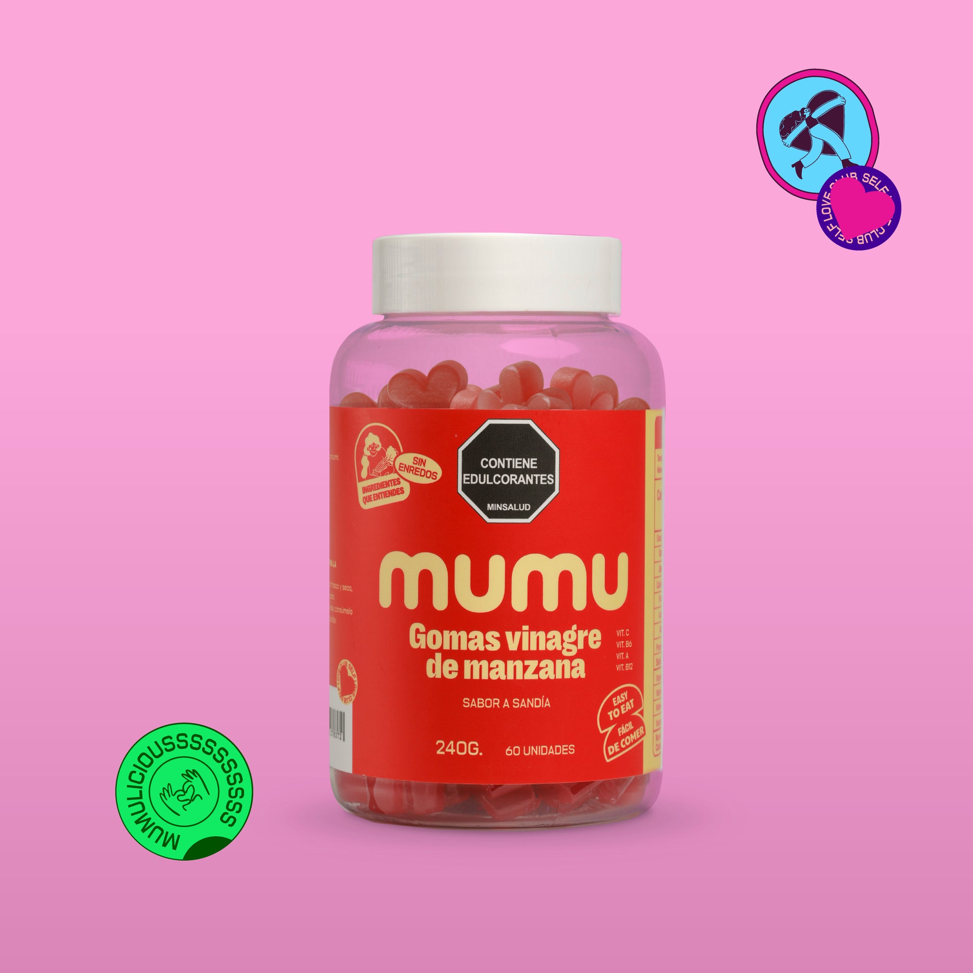 GOMAS DE VINAGRE DE MANZANA