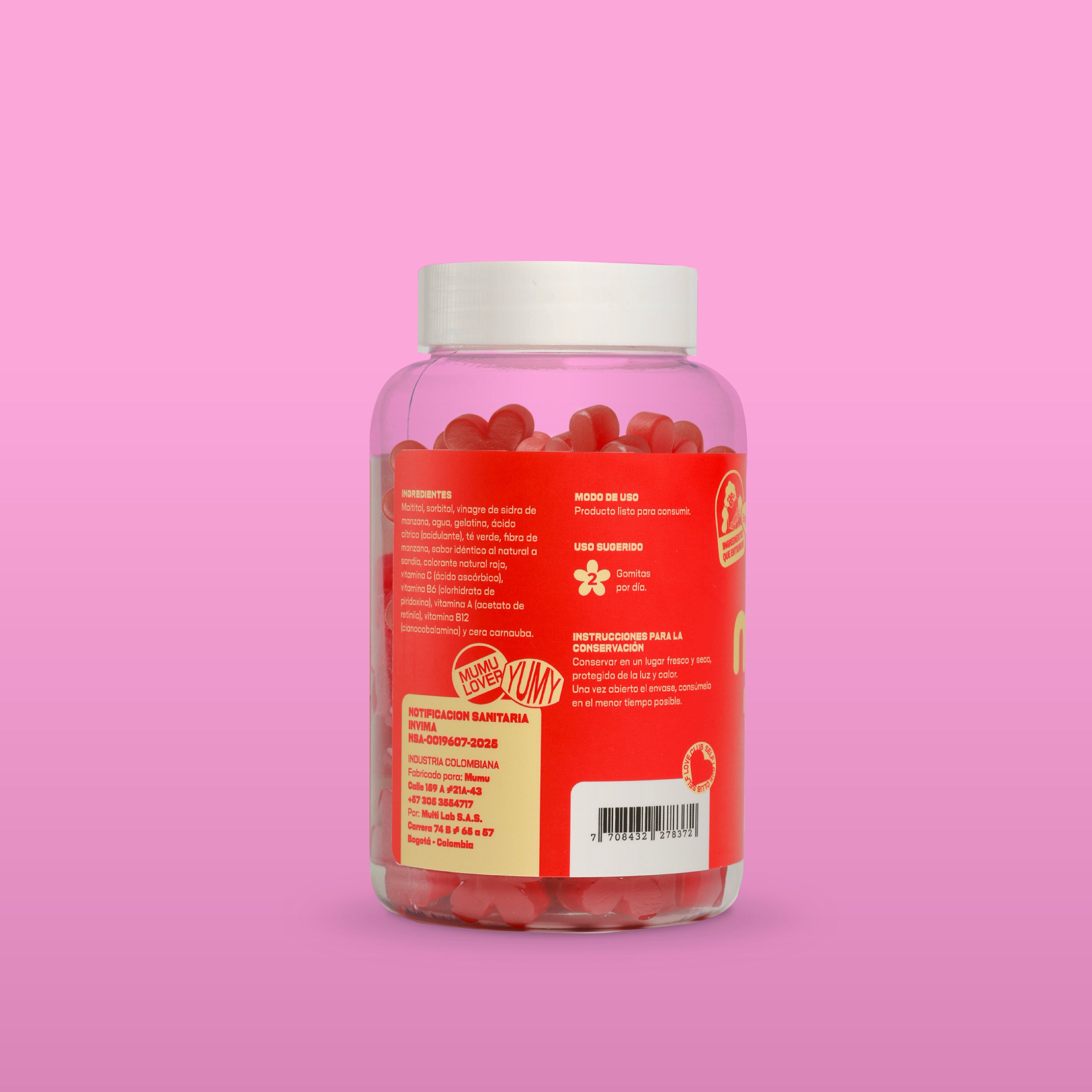 GOMAS DE VINAGRE DE MANZANA