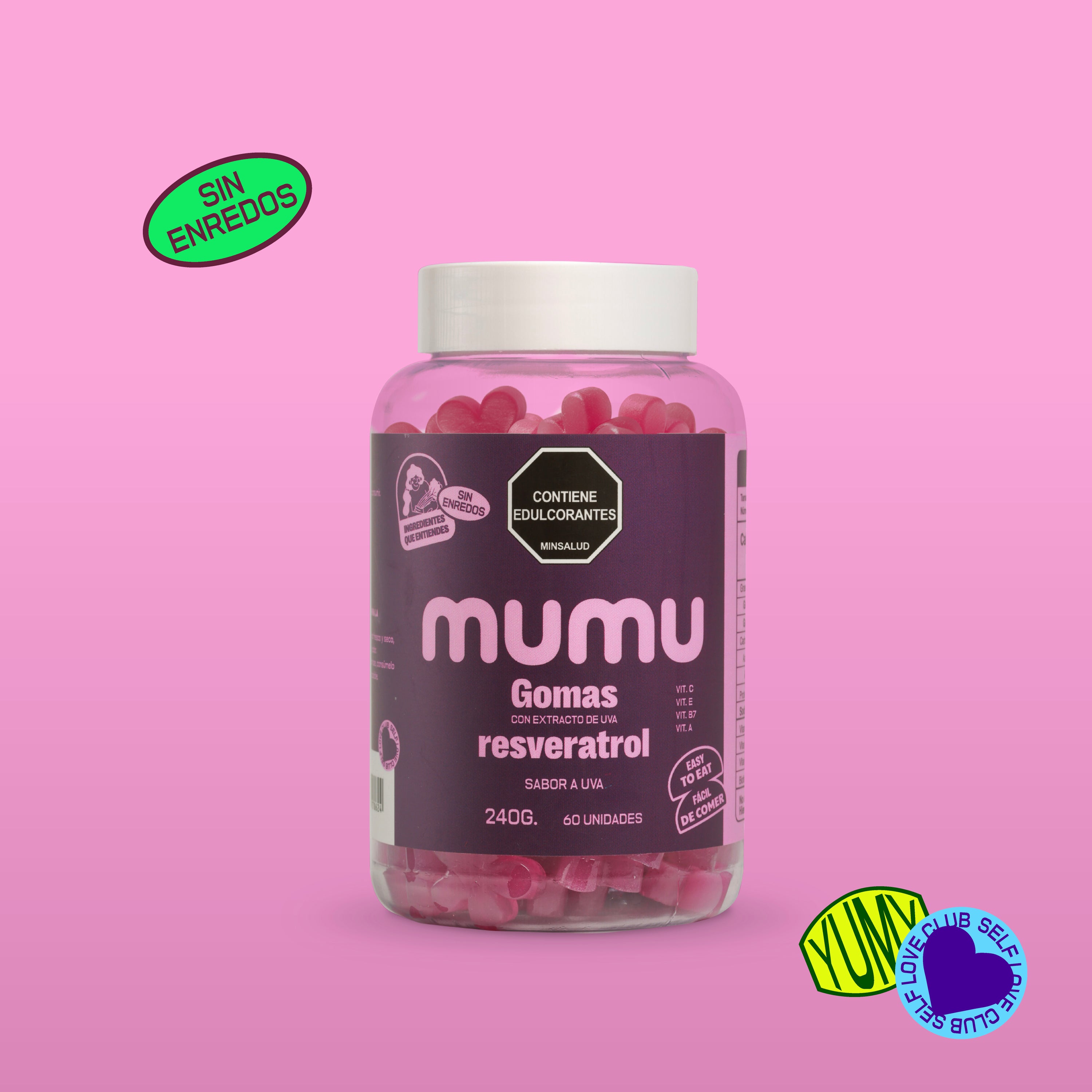 GOMAS DE RESVERATROL