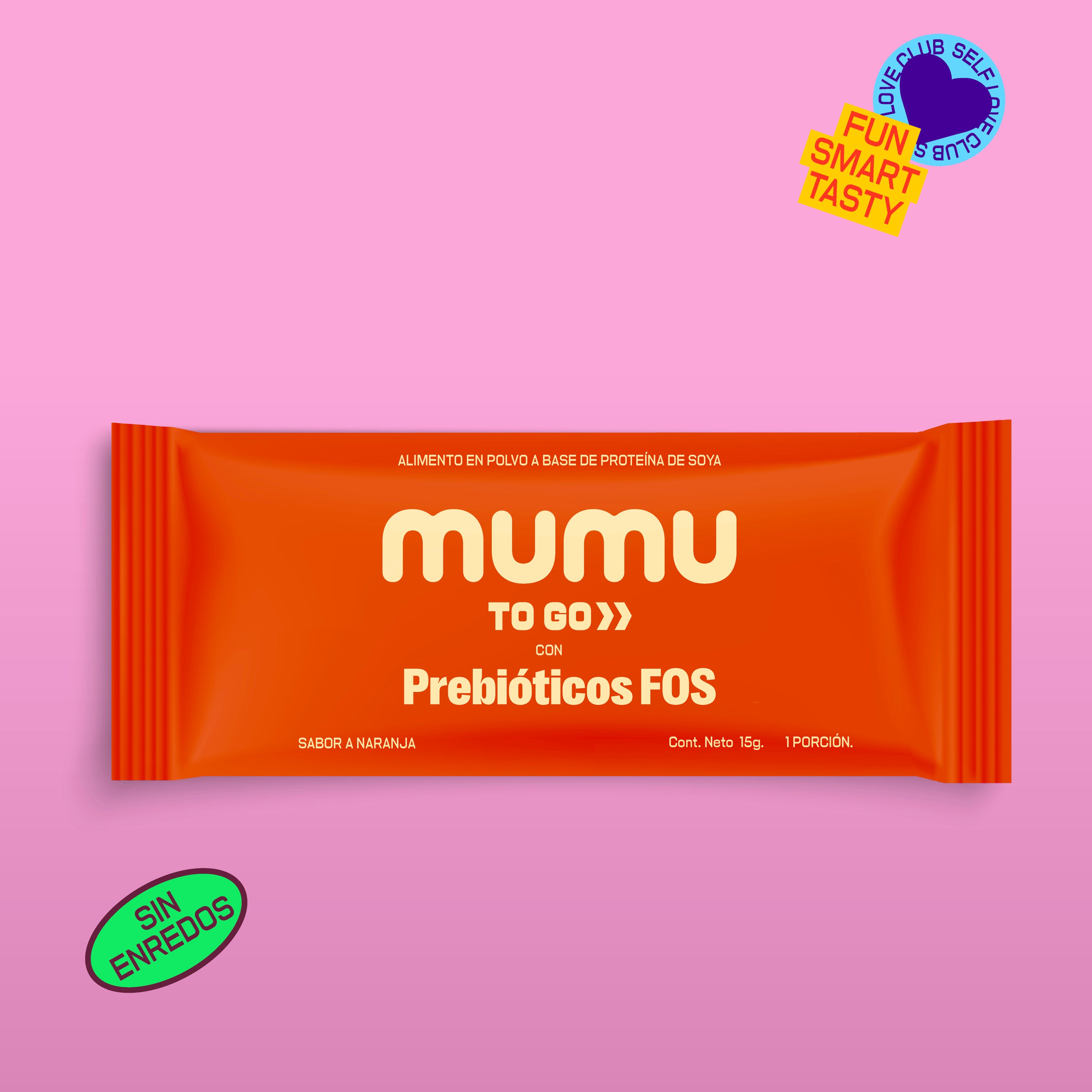 MUMU TO GO - FIBRA CON PREBIÓTICO FOS