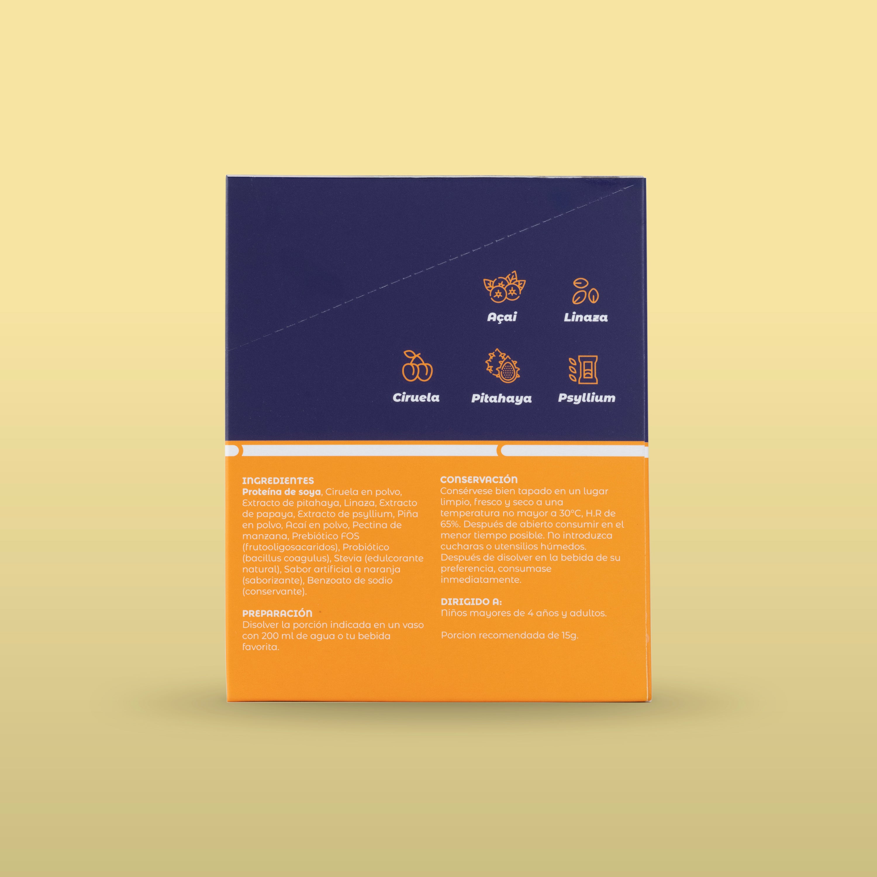 MUMU TO GO - FIBRA CON PREBIÓTICO FOS - HOT DAYS