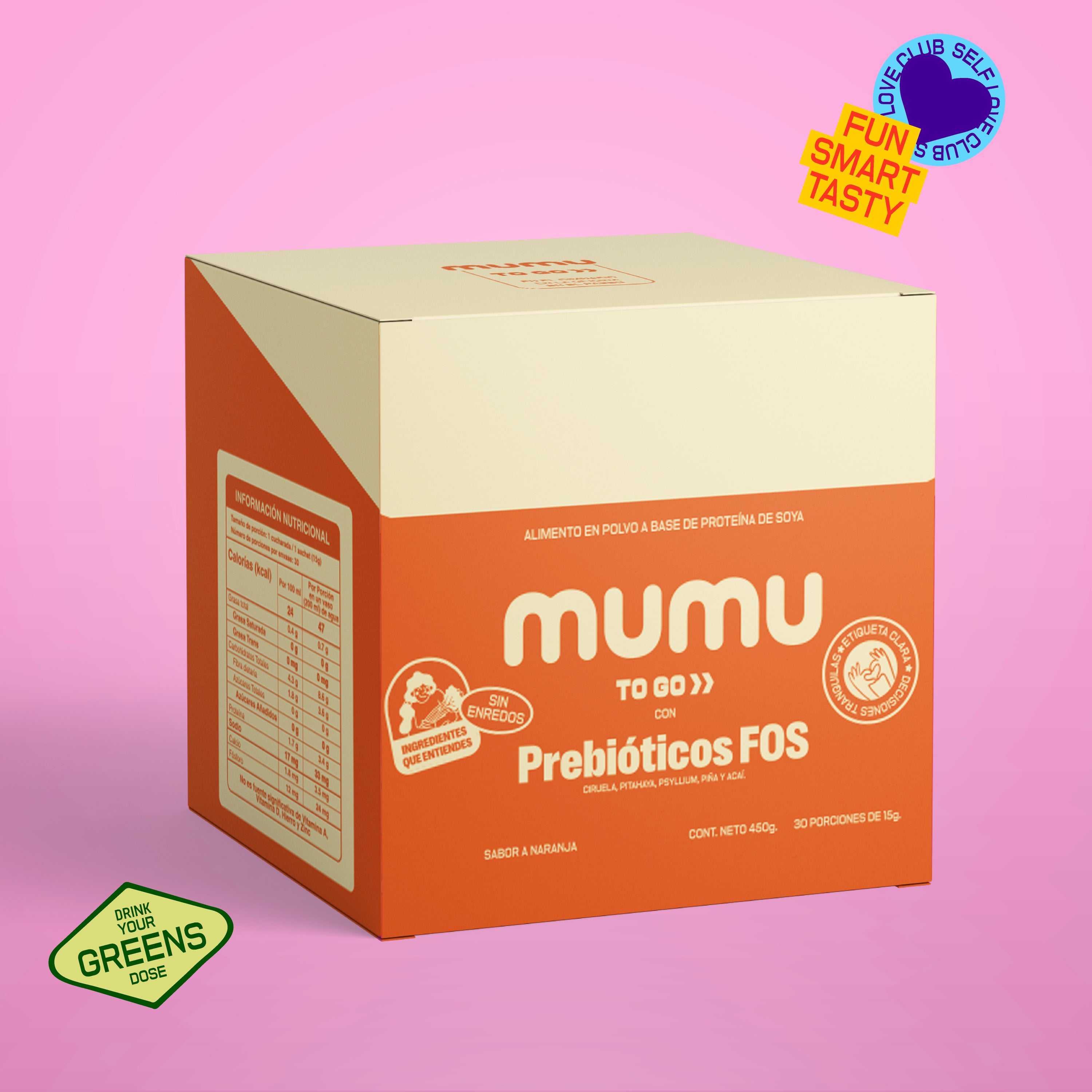 MUMU TO GO - FIBRA CON PREBIÓTICO FOS