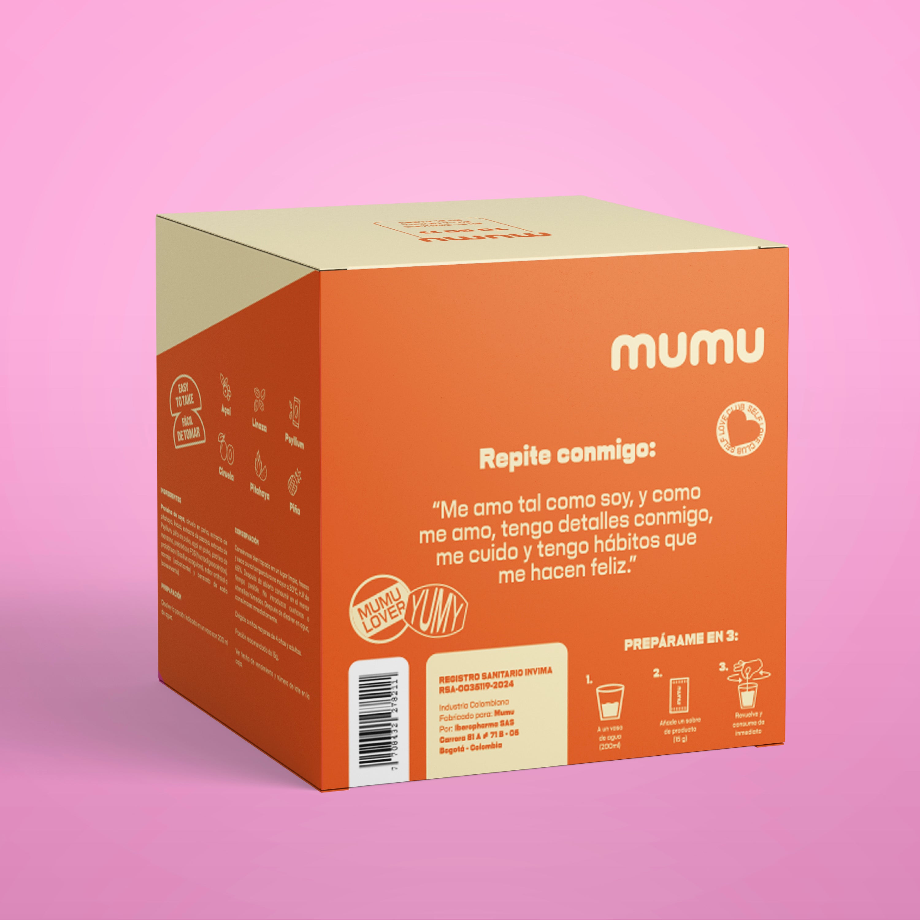 MUMU TO GO - FIBRA CON PREBIÓTICO FOS