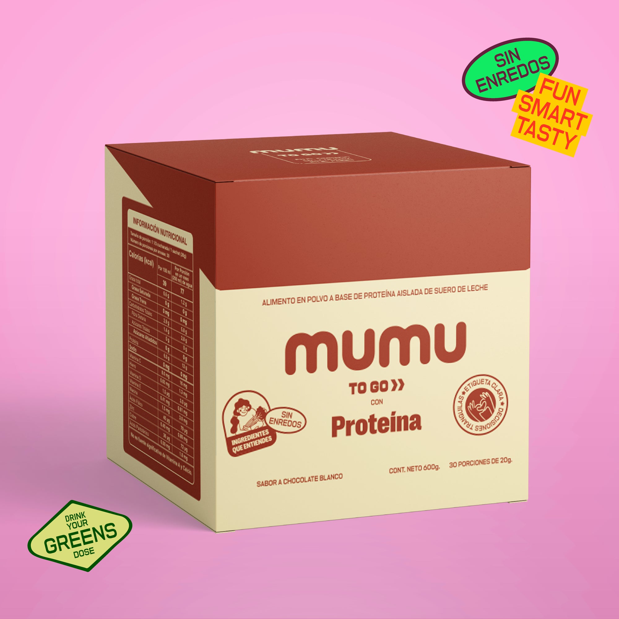 MUMU TO GO - PROTEÍNA EN POLVO