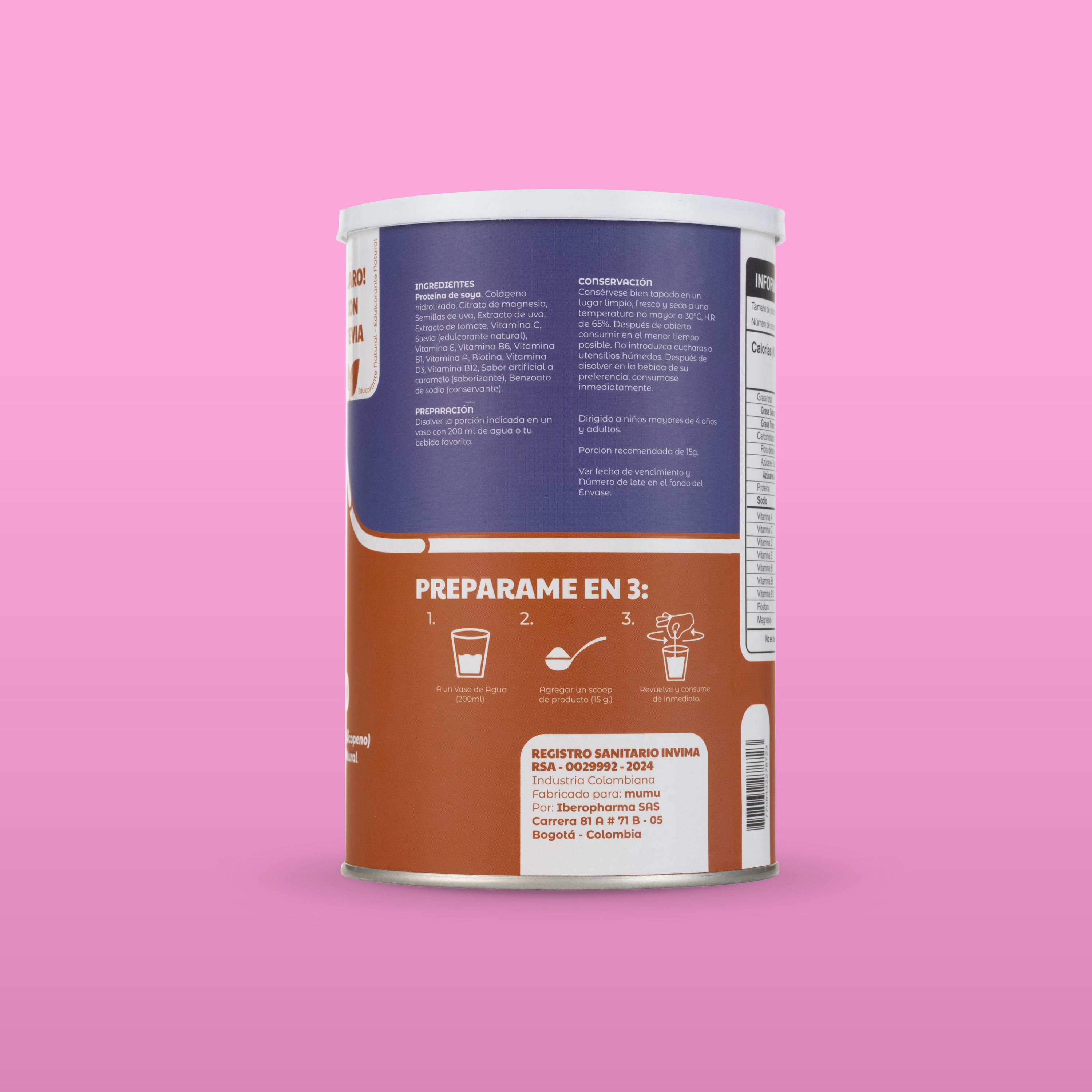 COLÁGENO HIDROLIZADO CON STEVIA