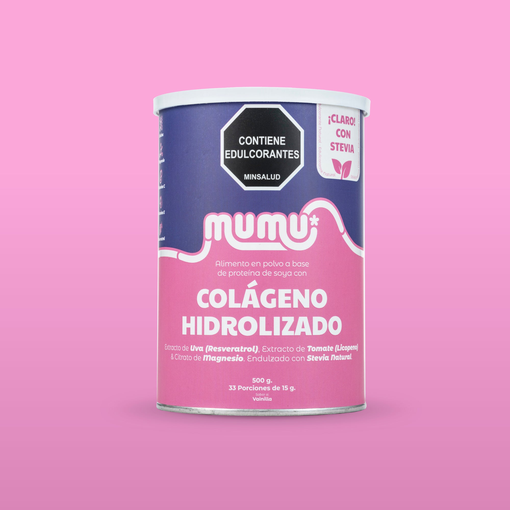 COLÁGENO HIDROLIZADO CON STEVIA