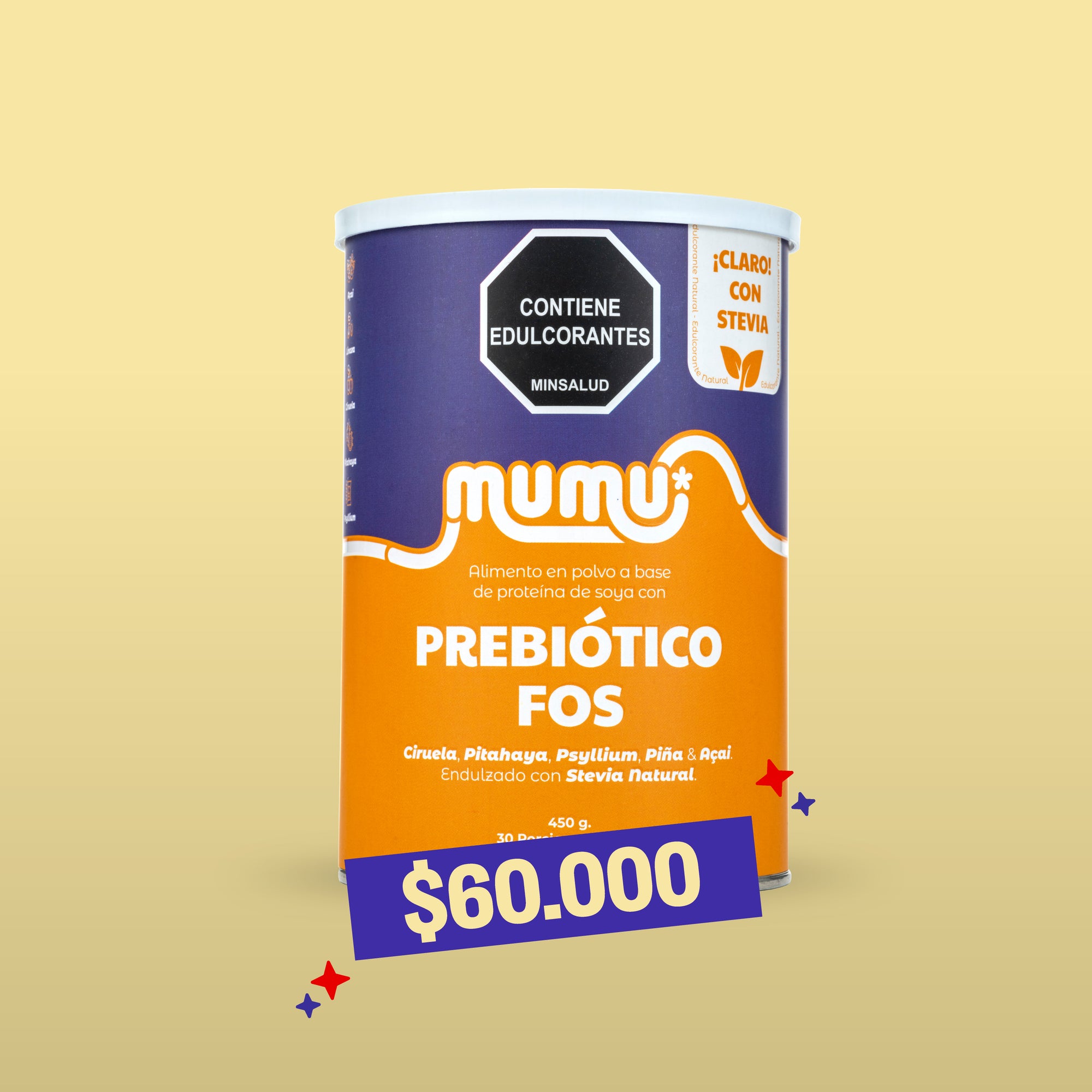 FIBRA CON PREBIÓTICO FOS - OUTLET