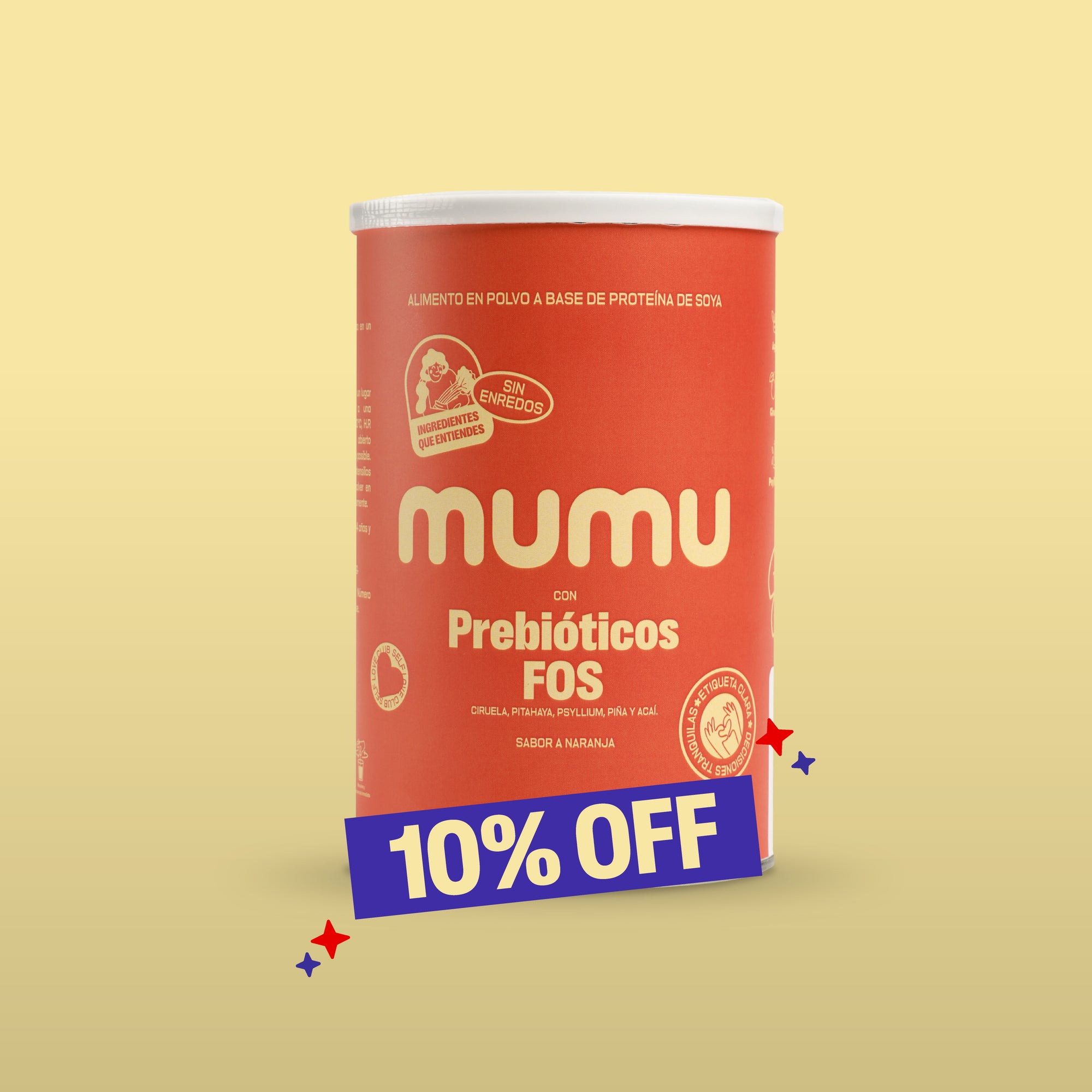 FIBRA CON PREBIÓTICO FOS - HOT DAYS