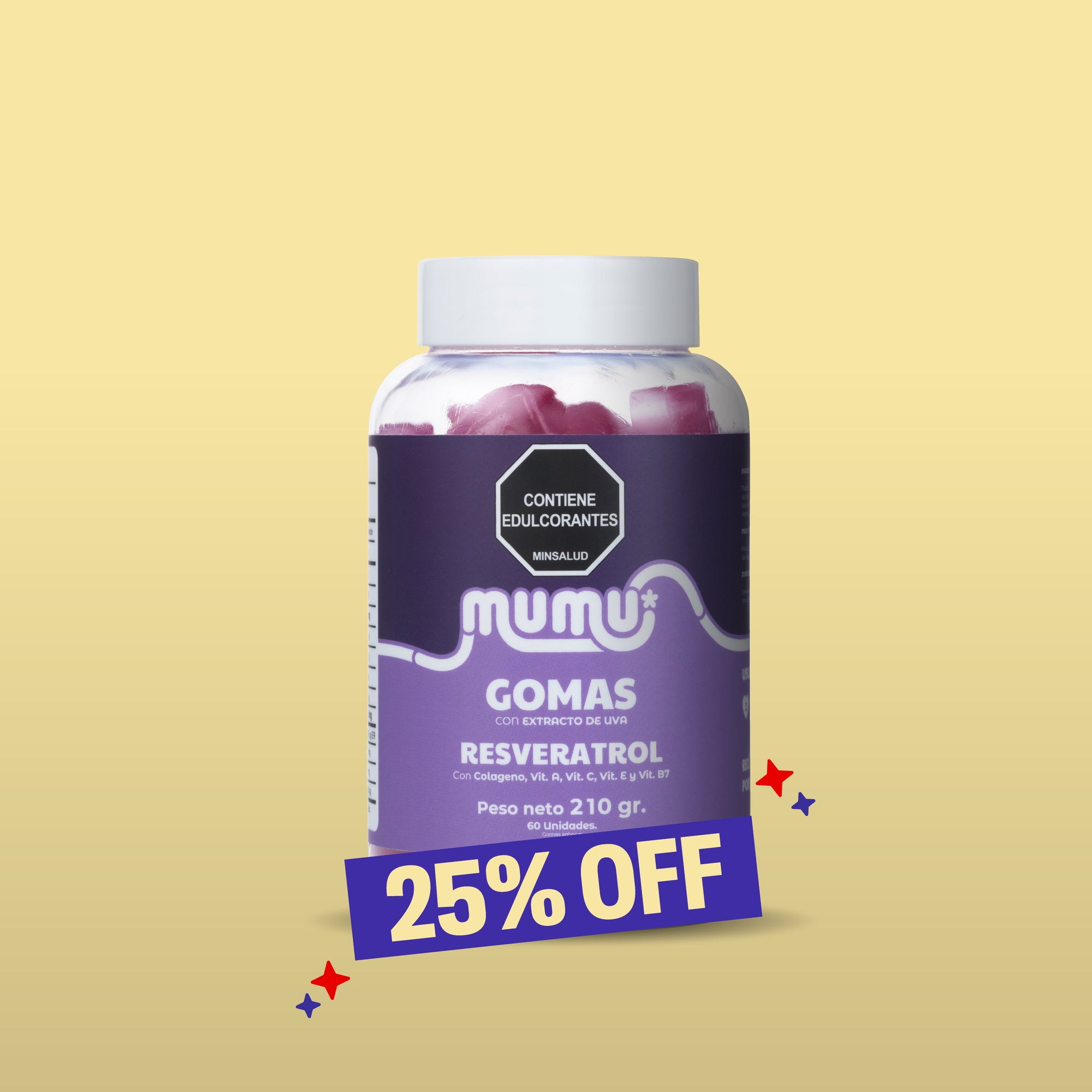 GOMAS DE RESVERATROL - HOT DAYS