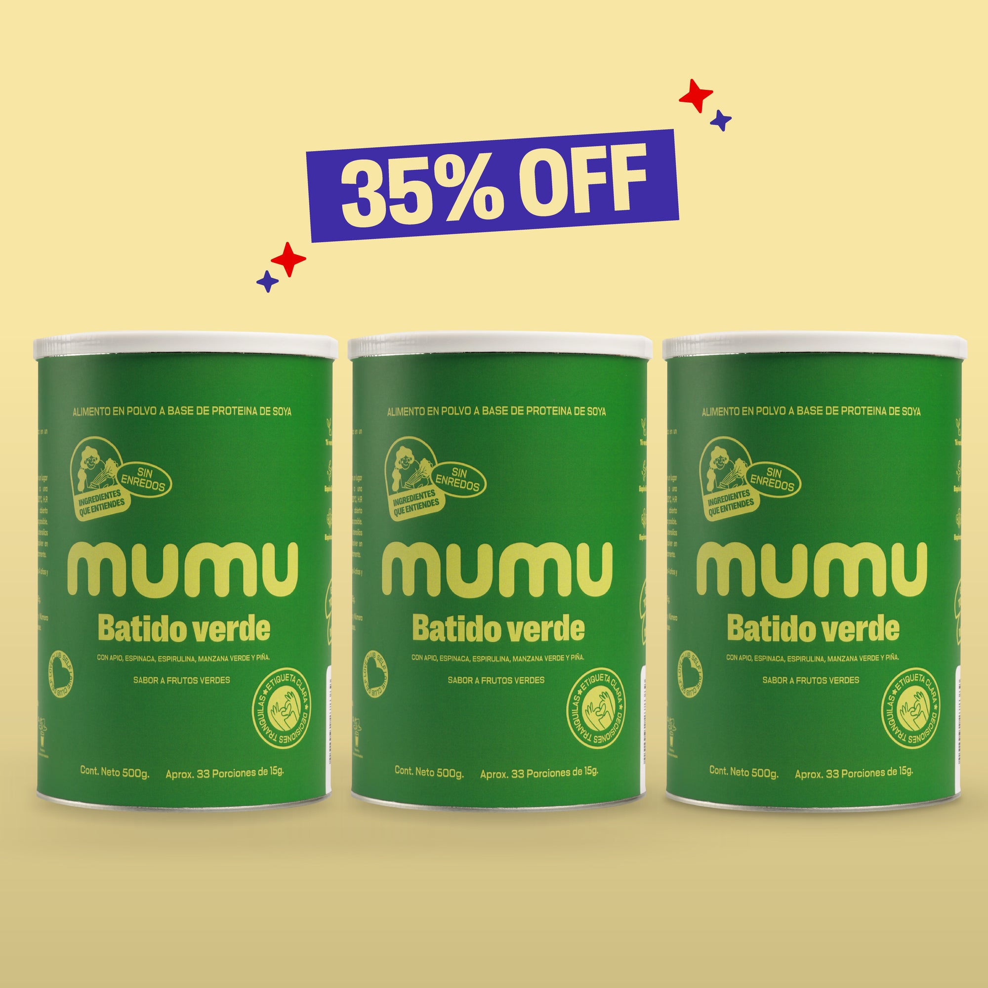 TRIO BATIDO VERDE - HOT DAYS